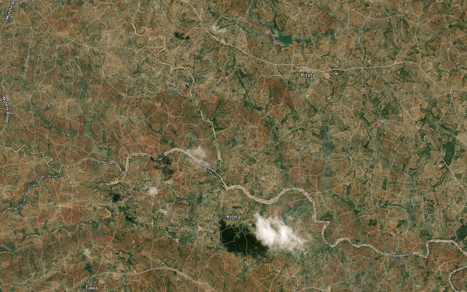 Satellite map of the Mithini