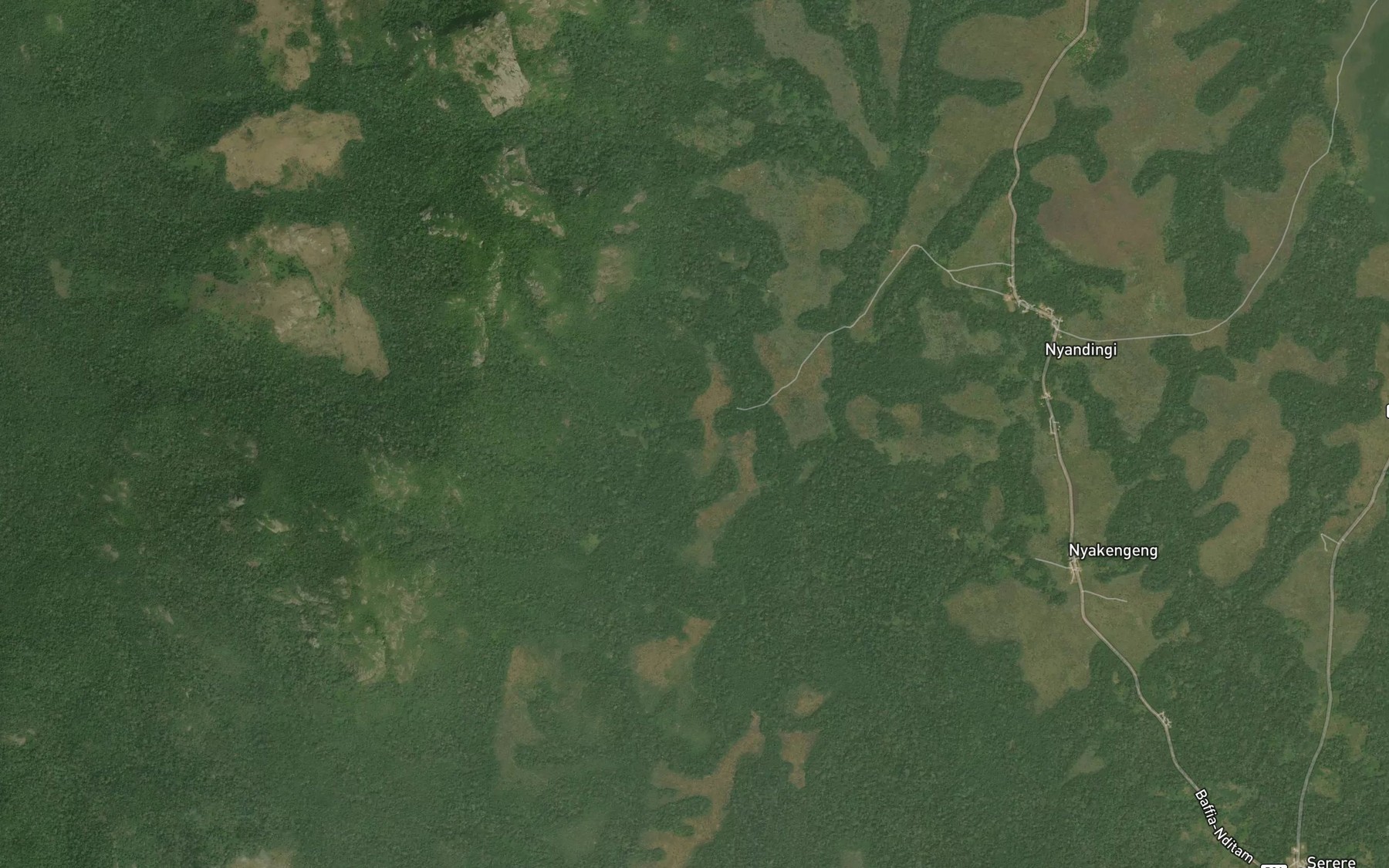 Satellite map of the Semwoum
