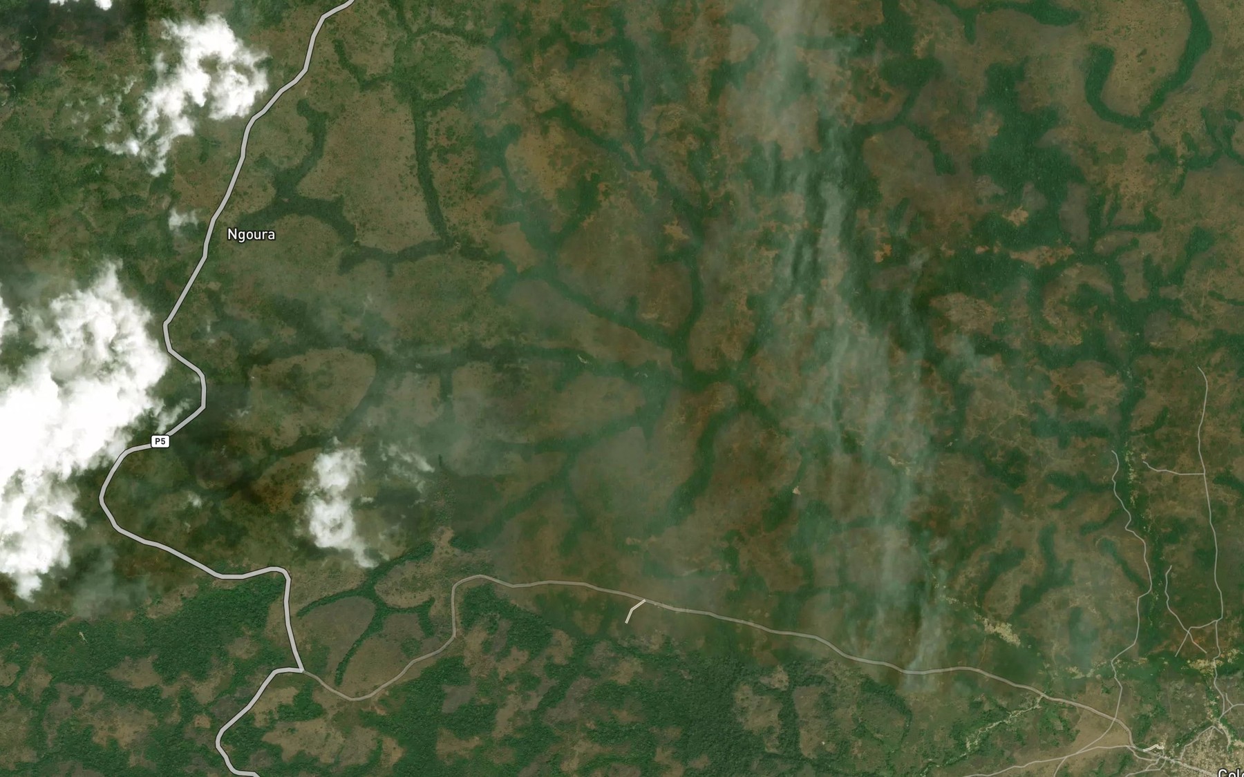 Satellite map of the Ndanabolo