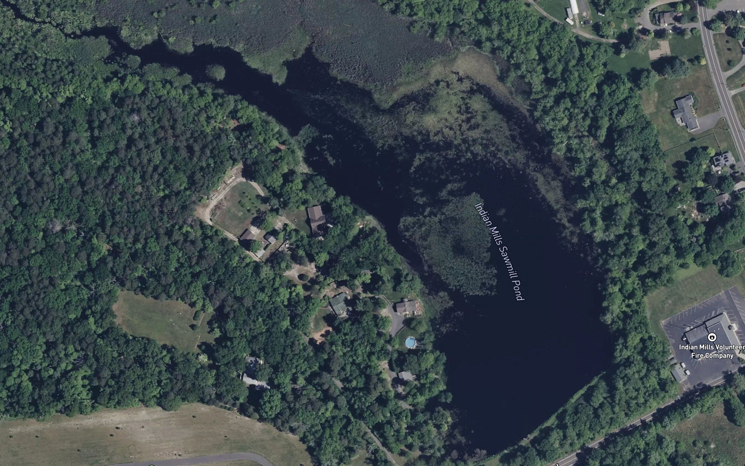 Indian Mills Sawmill Pond