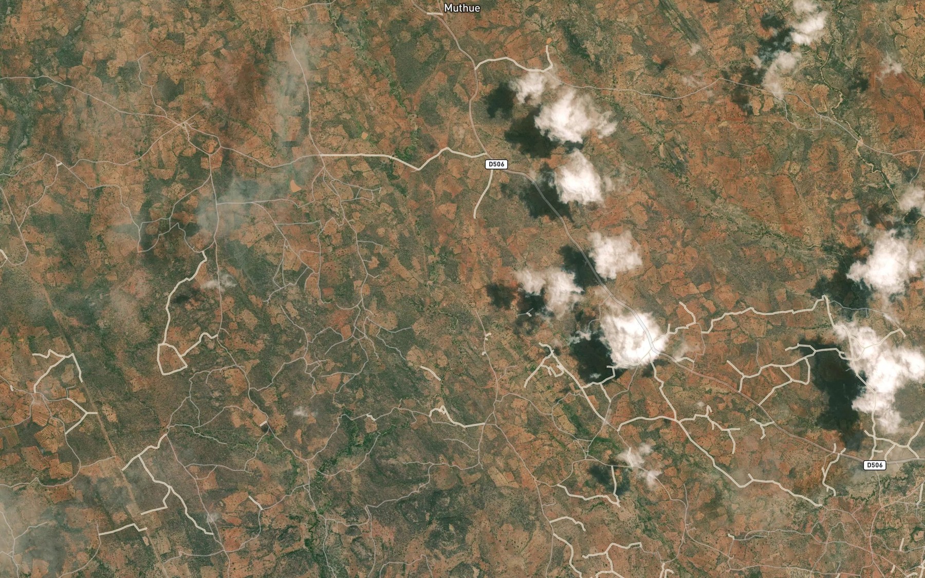 Satellite map of the Kwa Katula