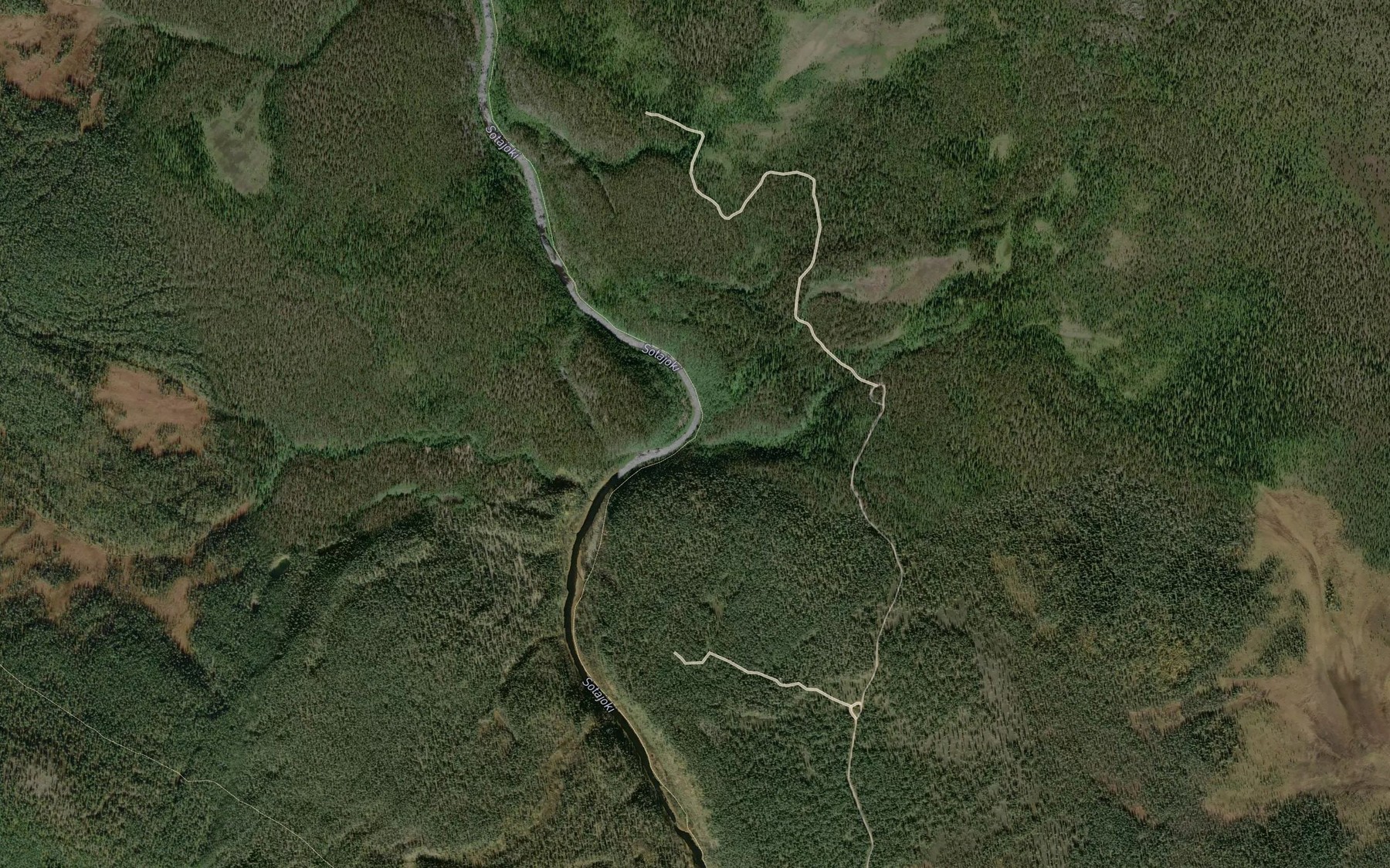 Satellite map of the Lovgreninoja