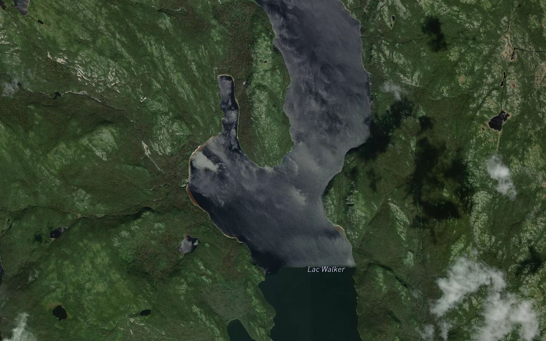 Satellite map of the Baie Harbour