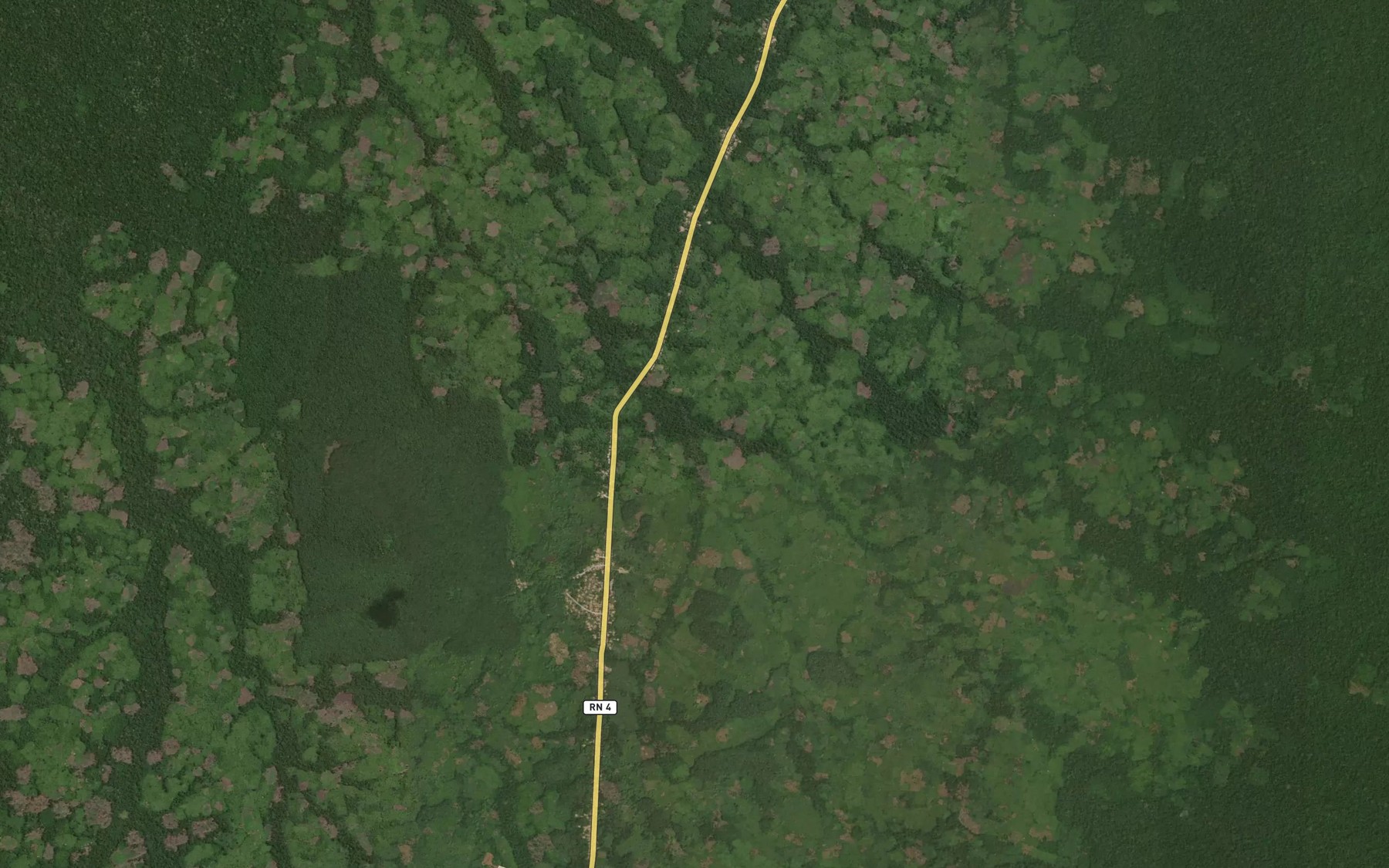 Satellite map of the Mambo