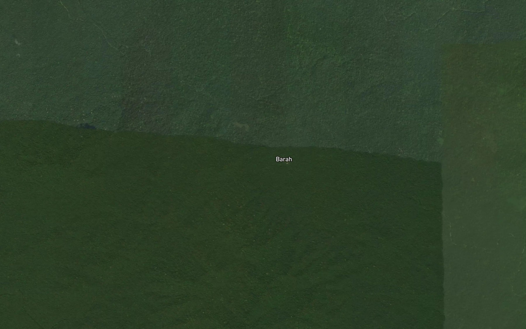 Satellite map of the Muokereba