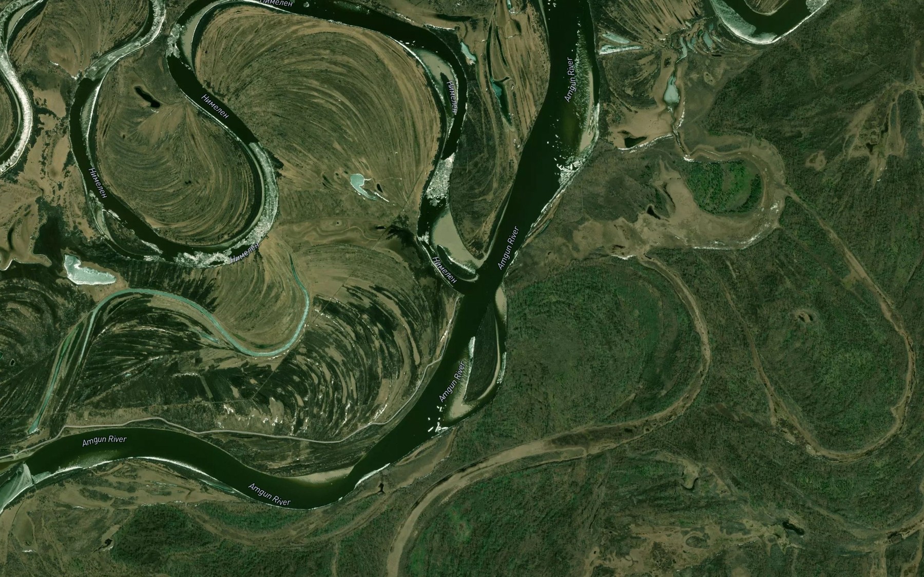 Satellite map of the Nimelen