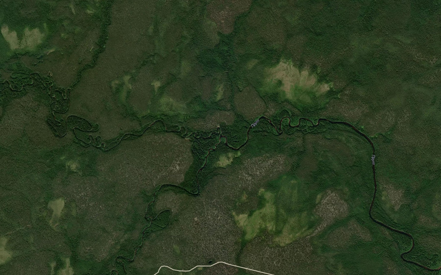 Satellite map of the Nyumyd