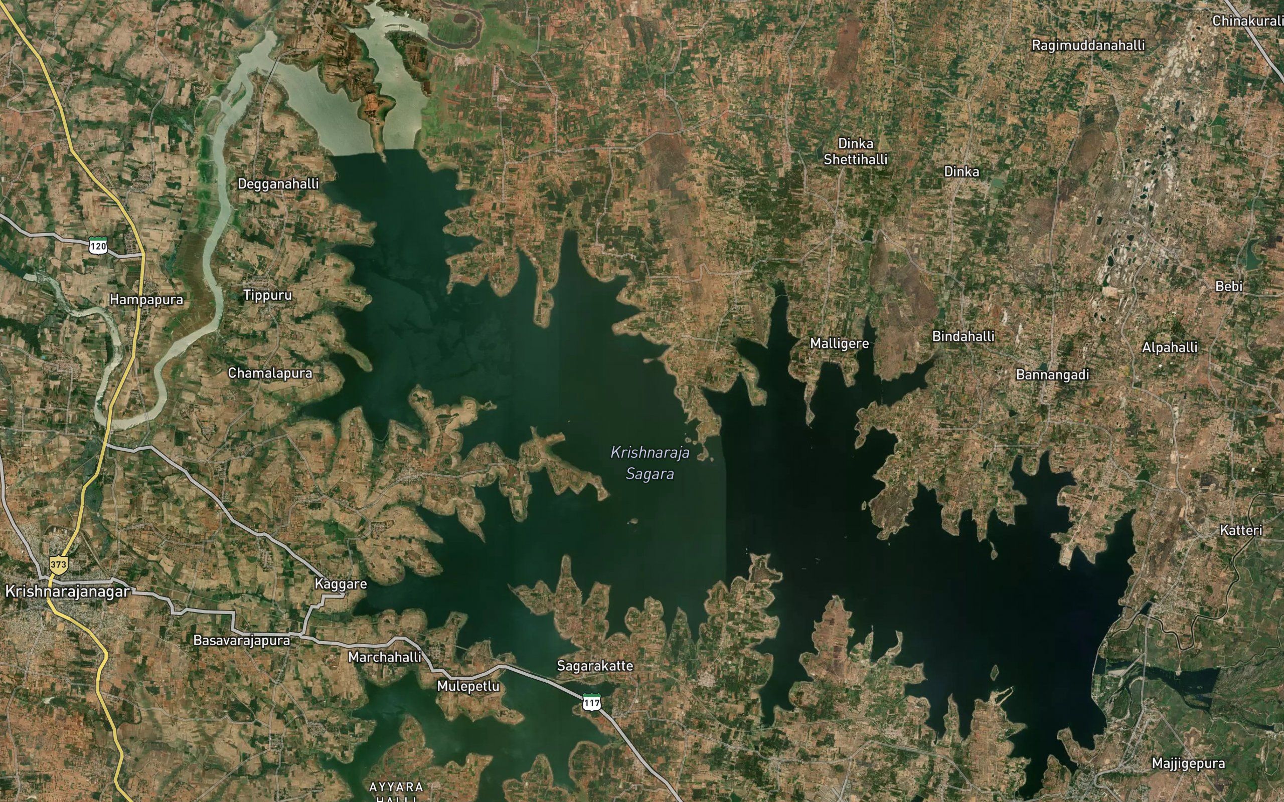 Krishnarajasagara Reservoir