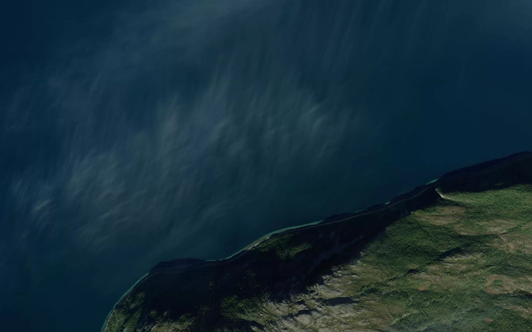 Satellite map of the Klakken
