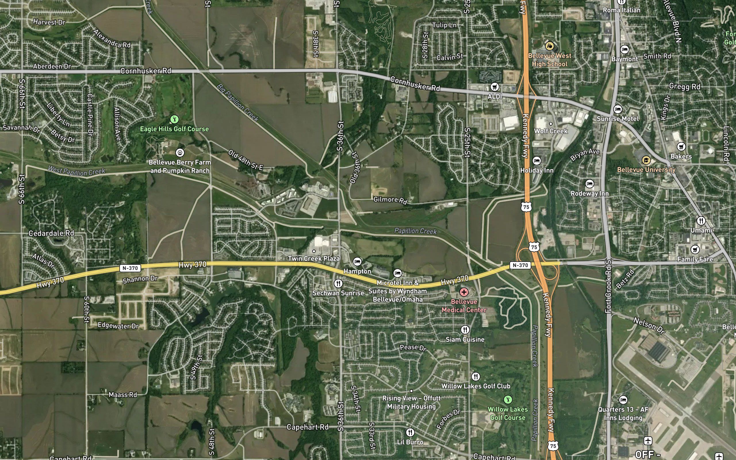 Big Papillion Creek