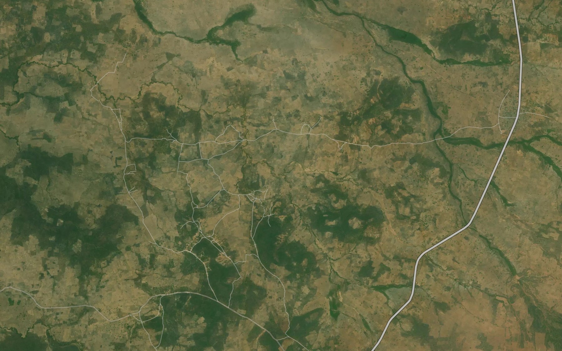 Satellite map of the RiverOkpore