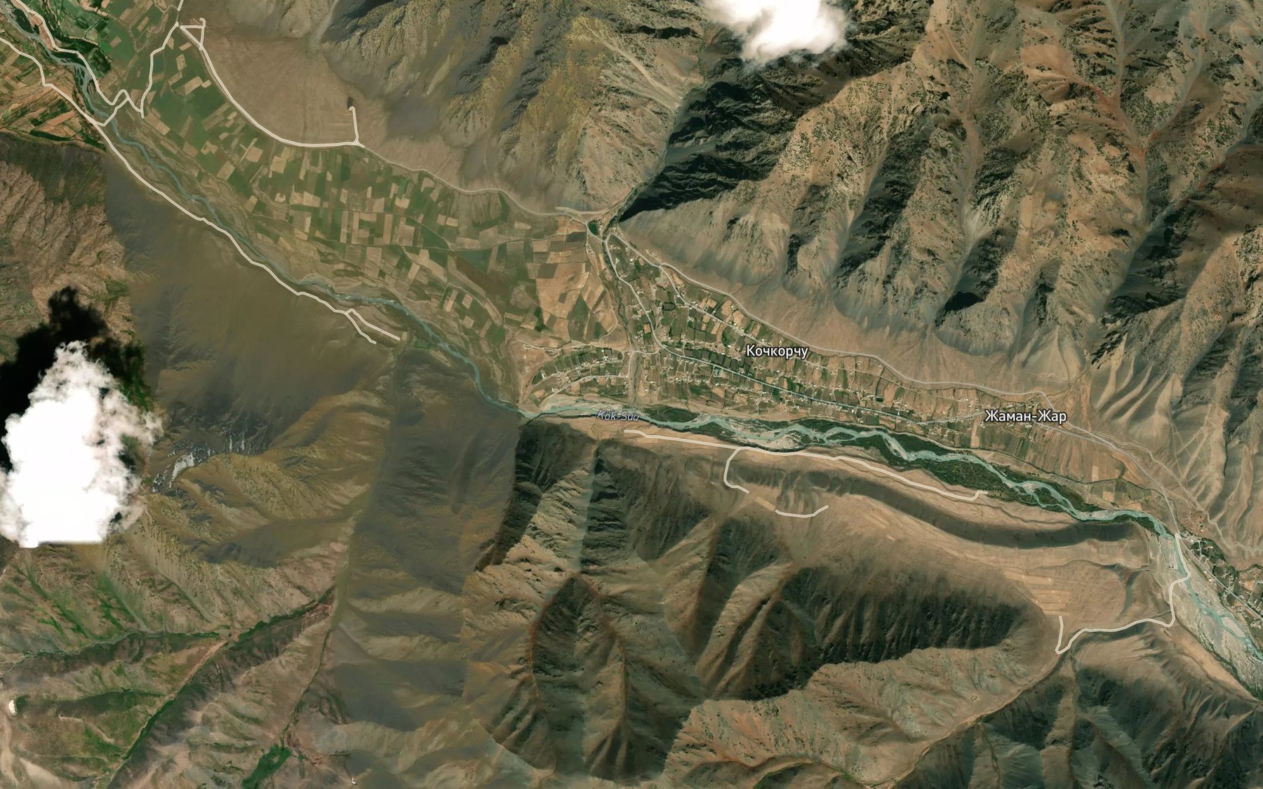 Satellite map of the Kochkorchu