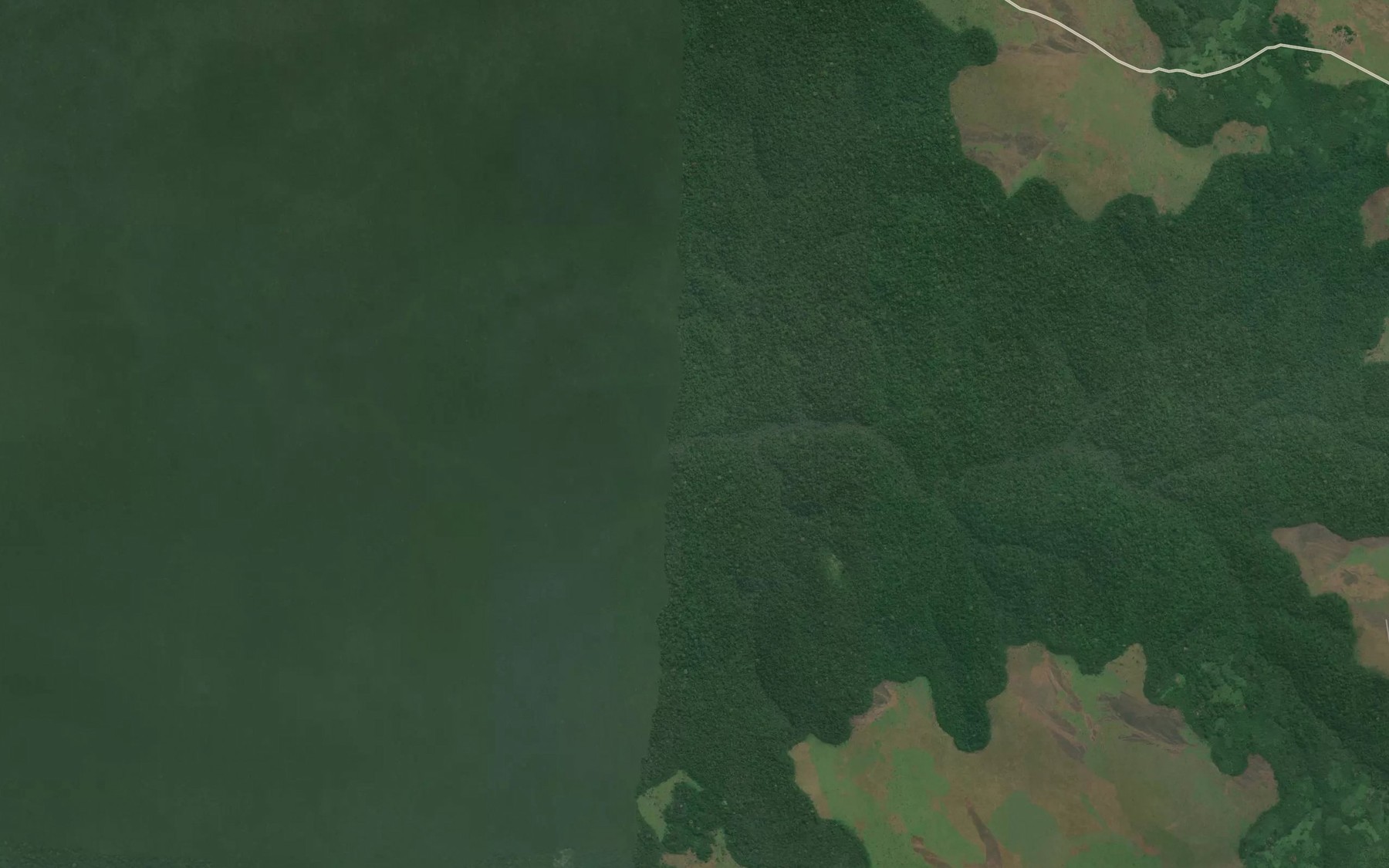 Satellite map of the Mundu