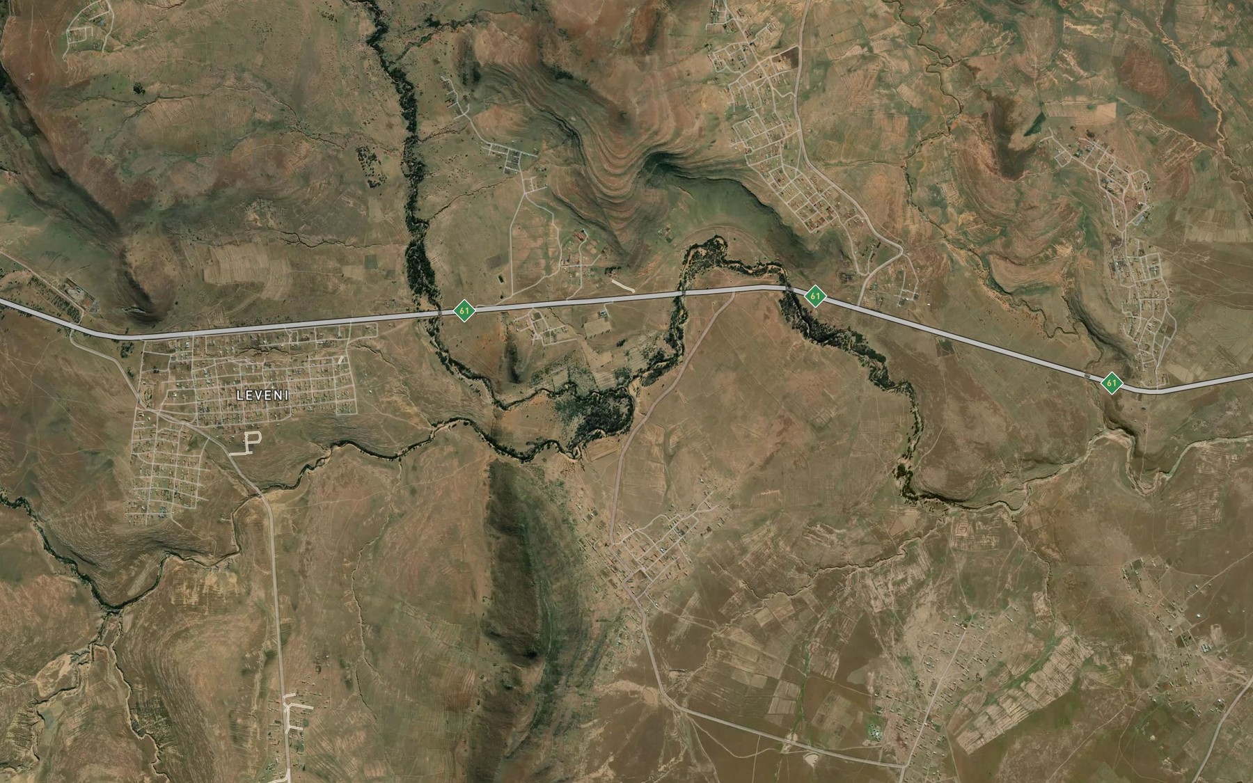 Satellite map of the Sikobeni