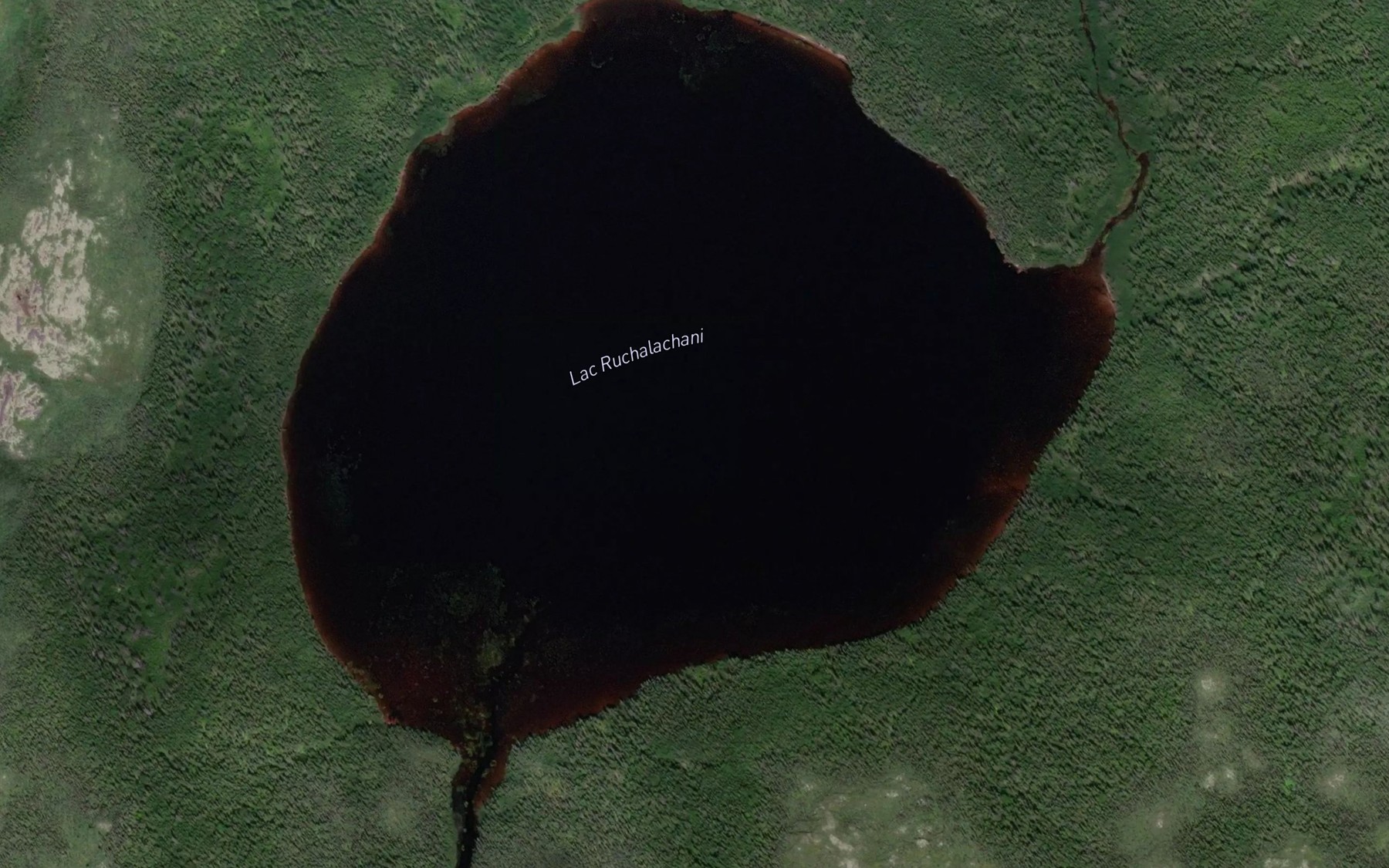 Satellite map of the Lac Ruchalachani