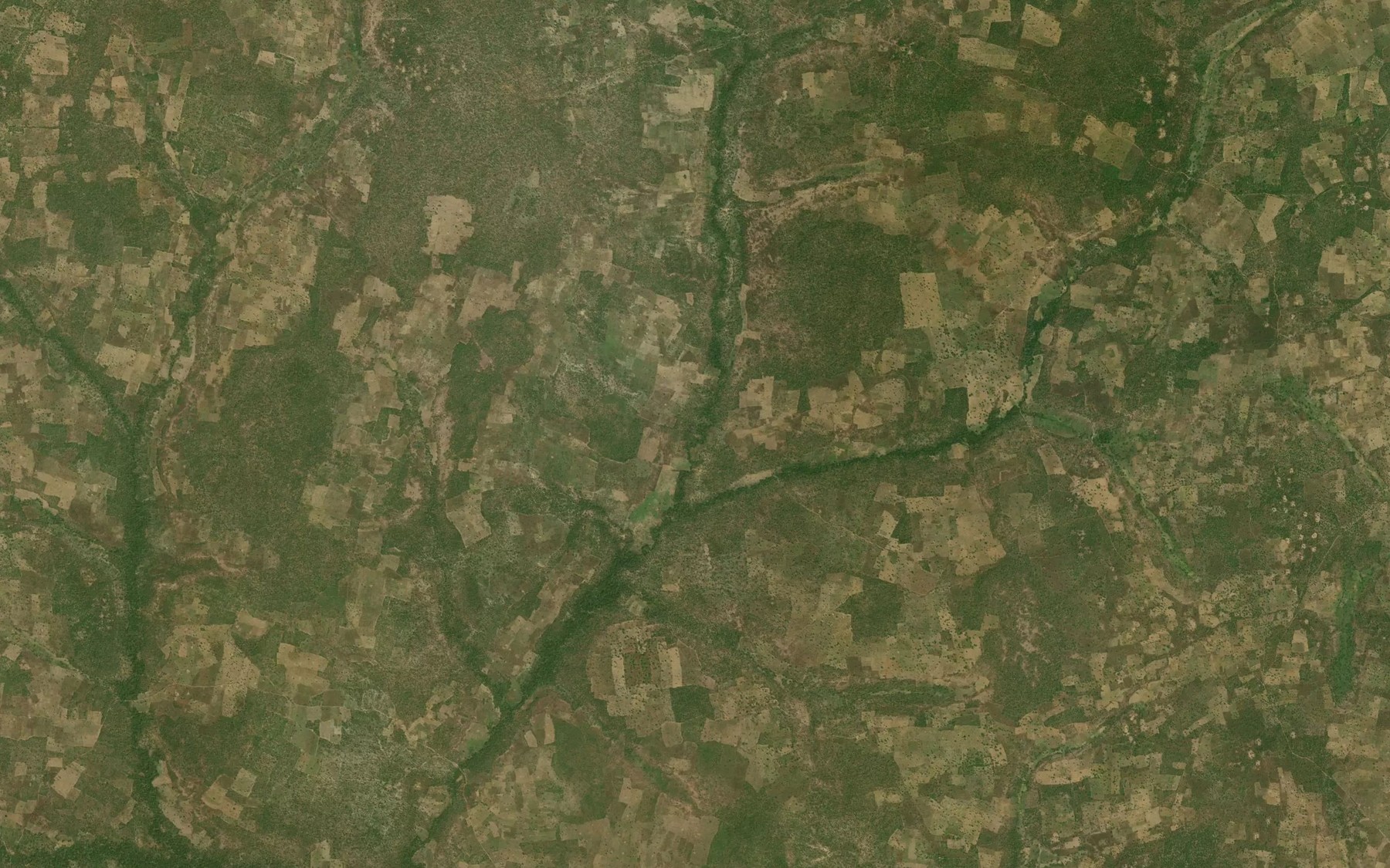 Satellite map of the Asjee Stream