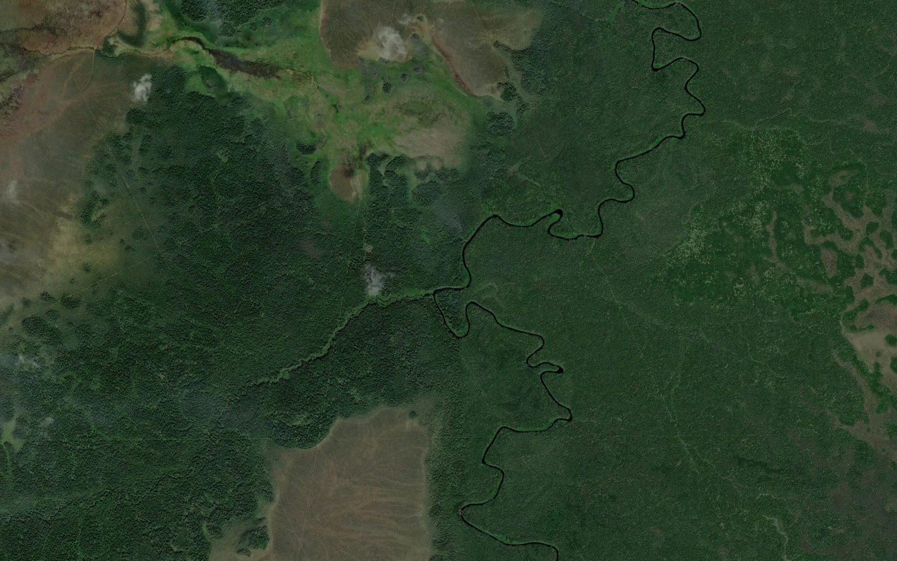 Satellite map of the Kogyl-Igl