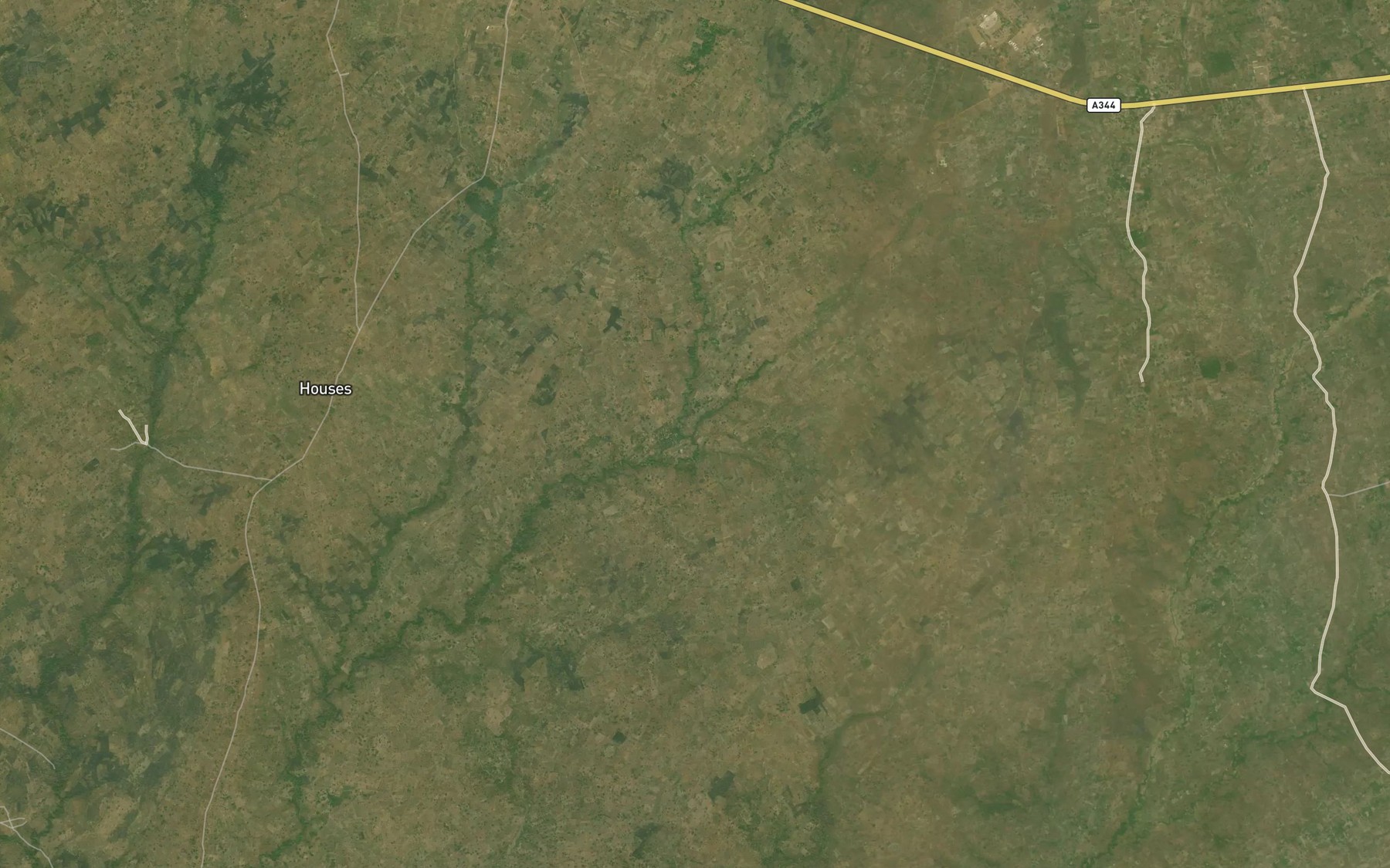 Satellite map of the River Uakoor