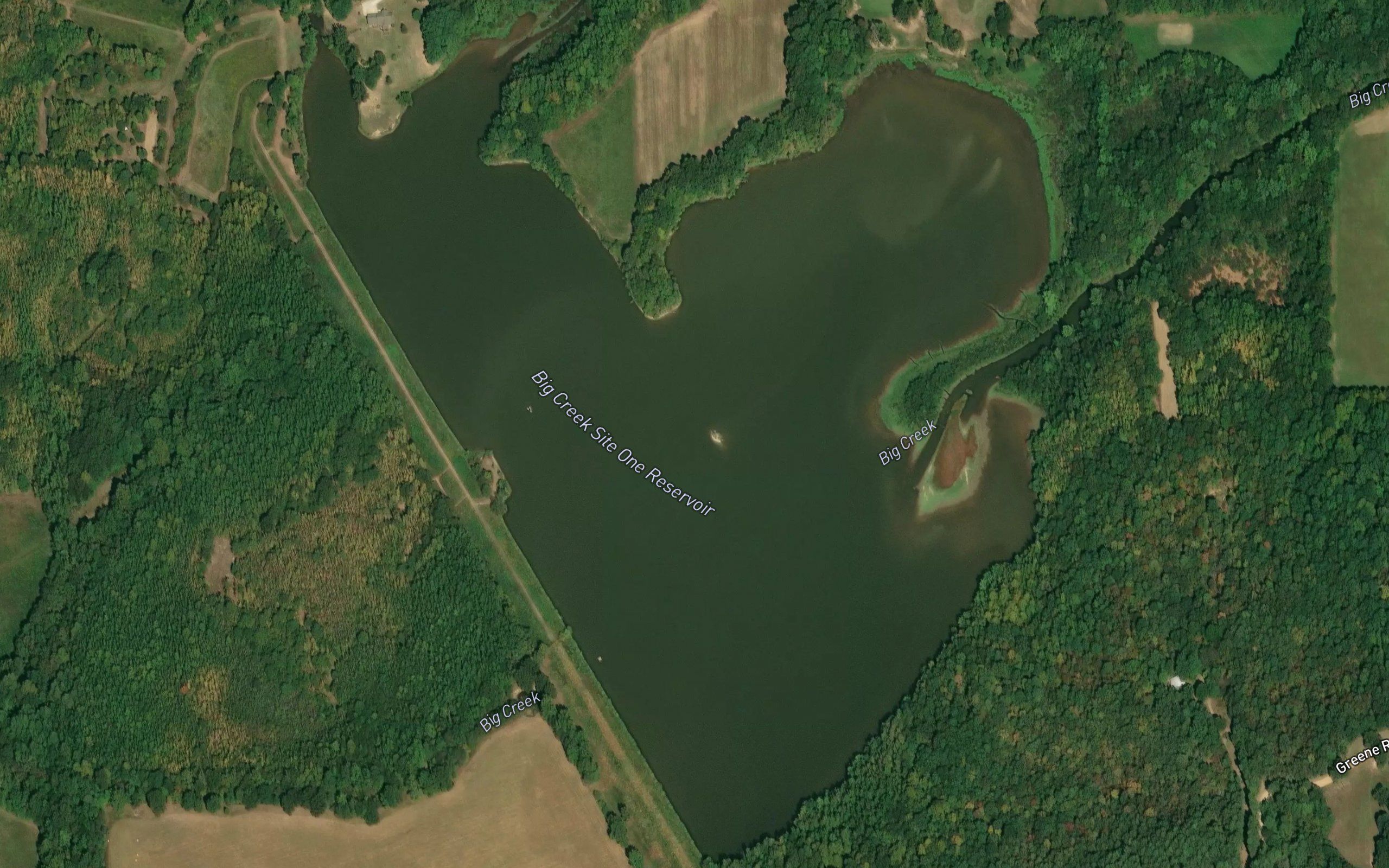 Big Creek Site One Reservoir