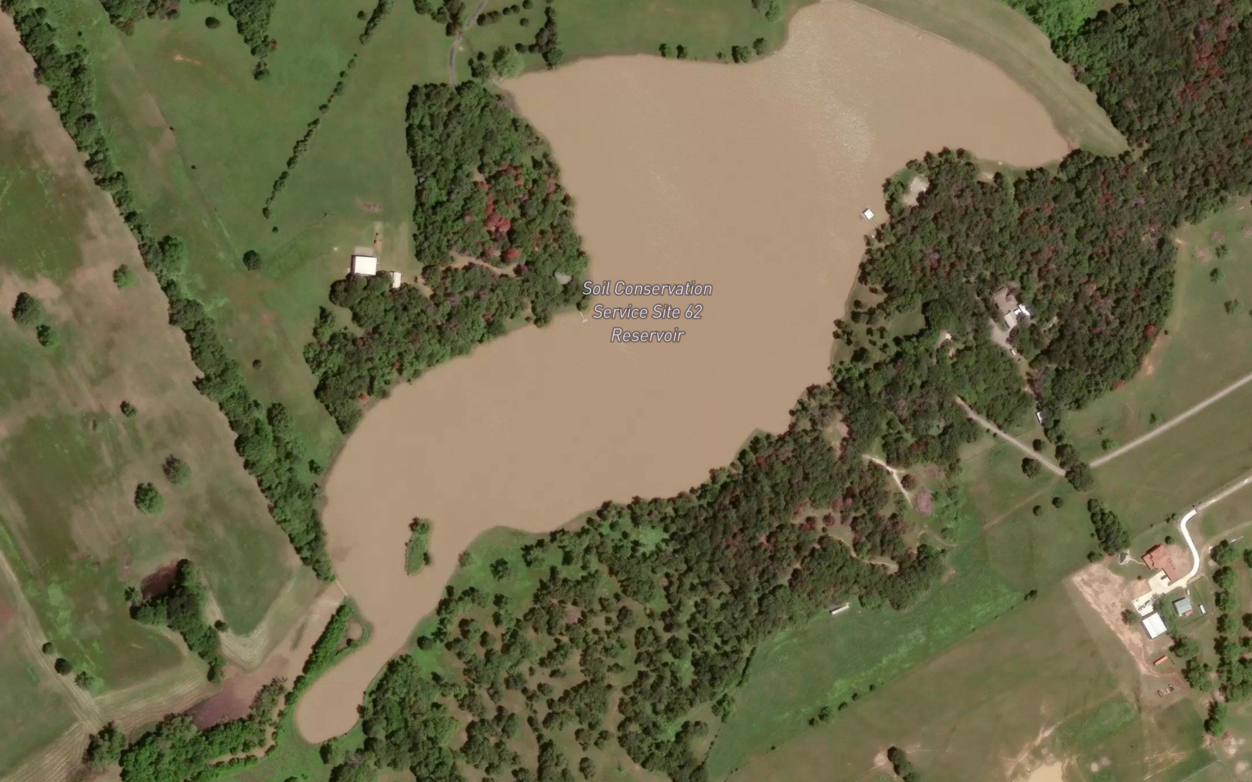 Soil Conservation Service Site 62 Reservoir