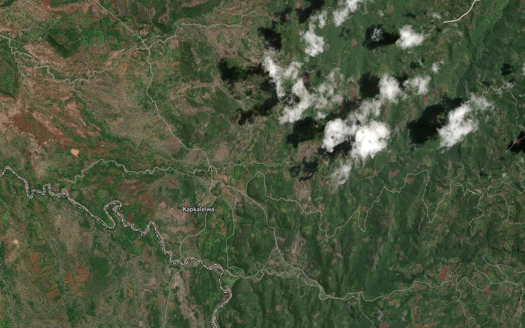 Satellite map of the Keritunet