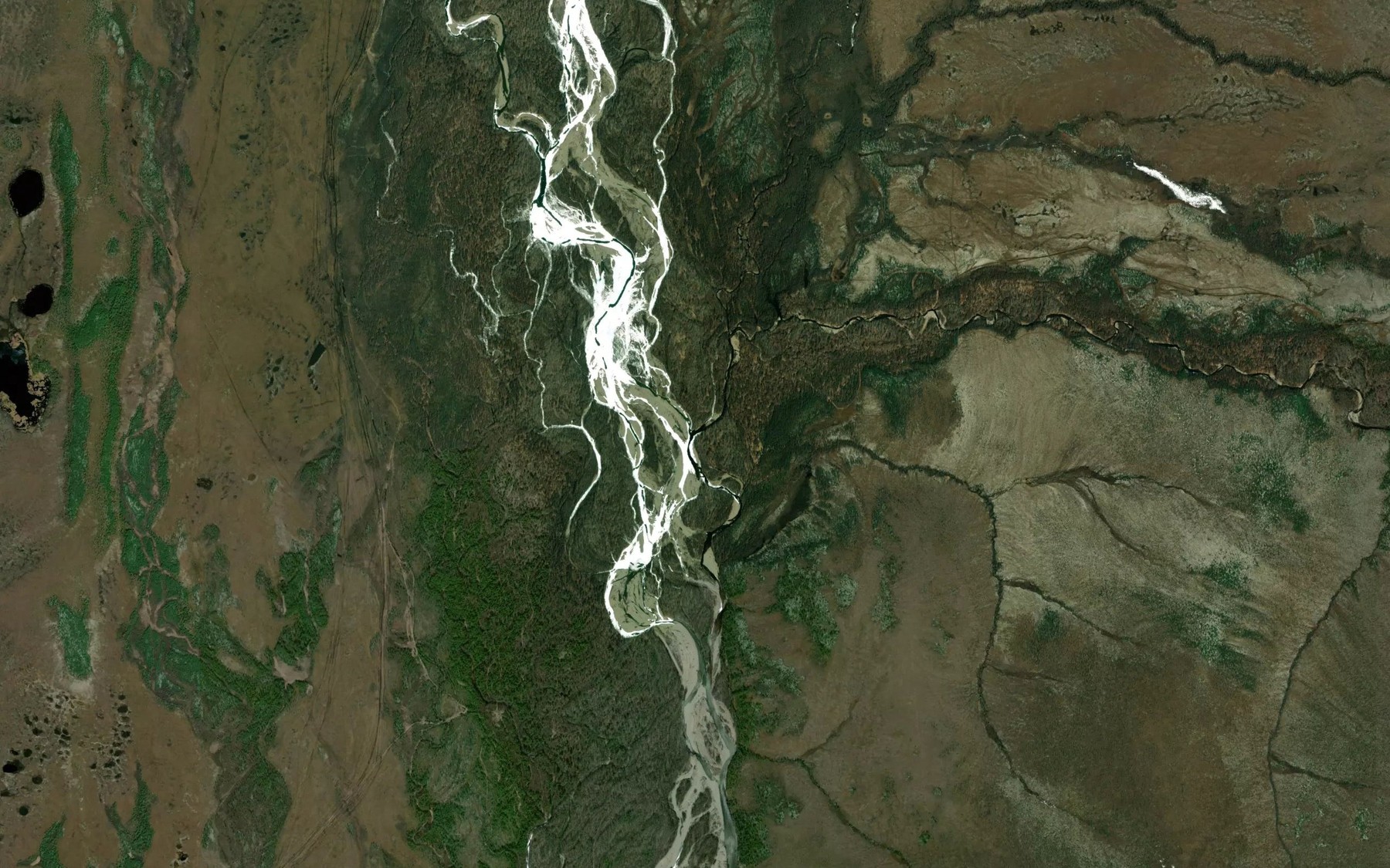 Satellite map of the Torpyrchan