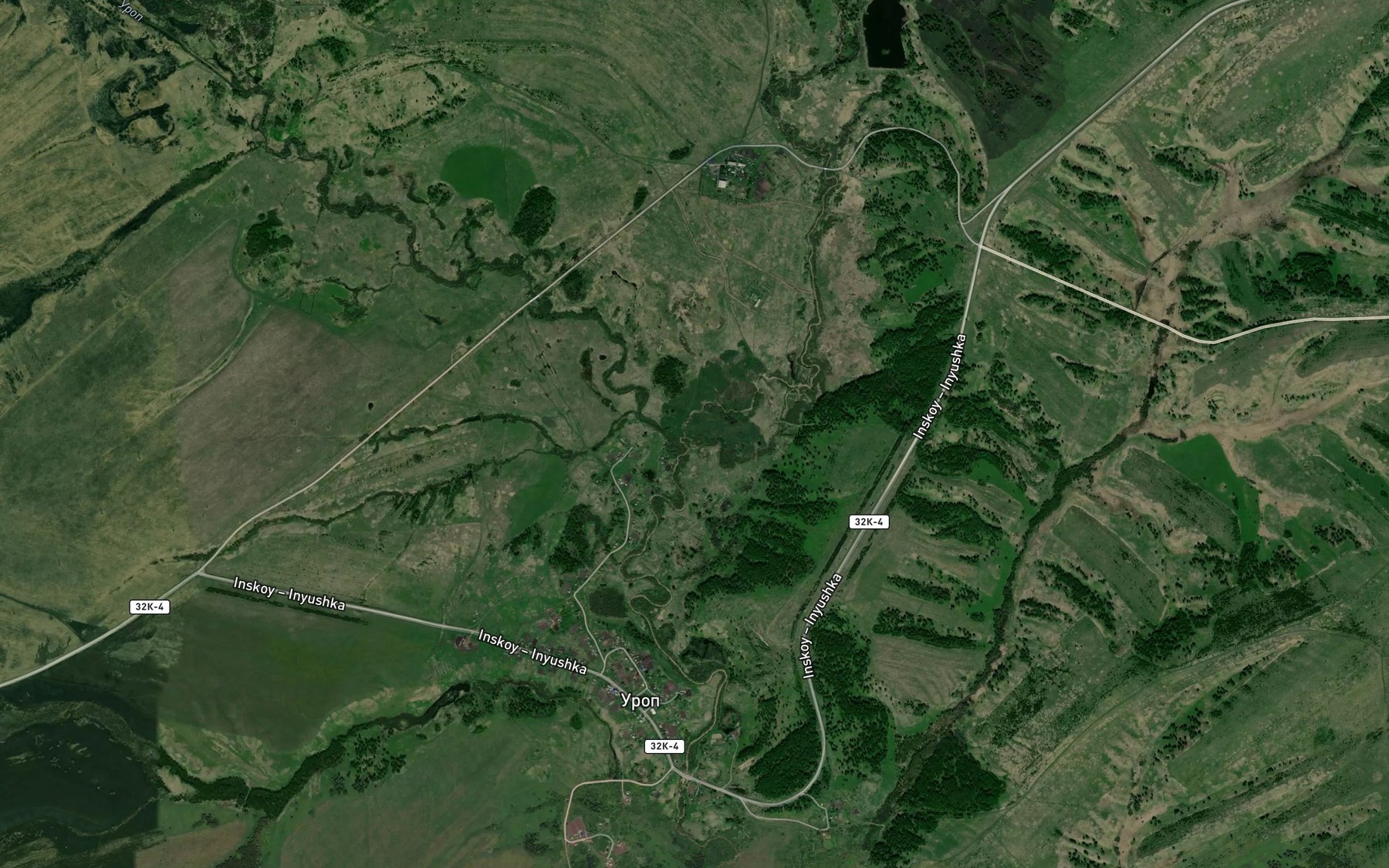 Satellite map of the Stenkoy Urop