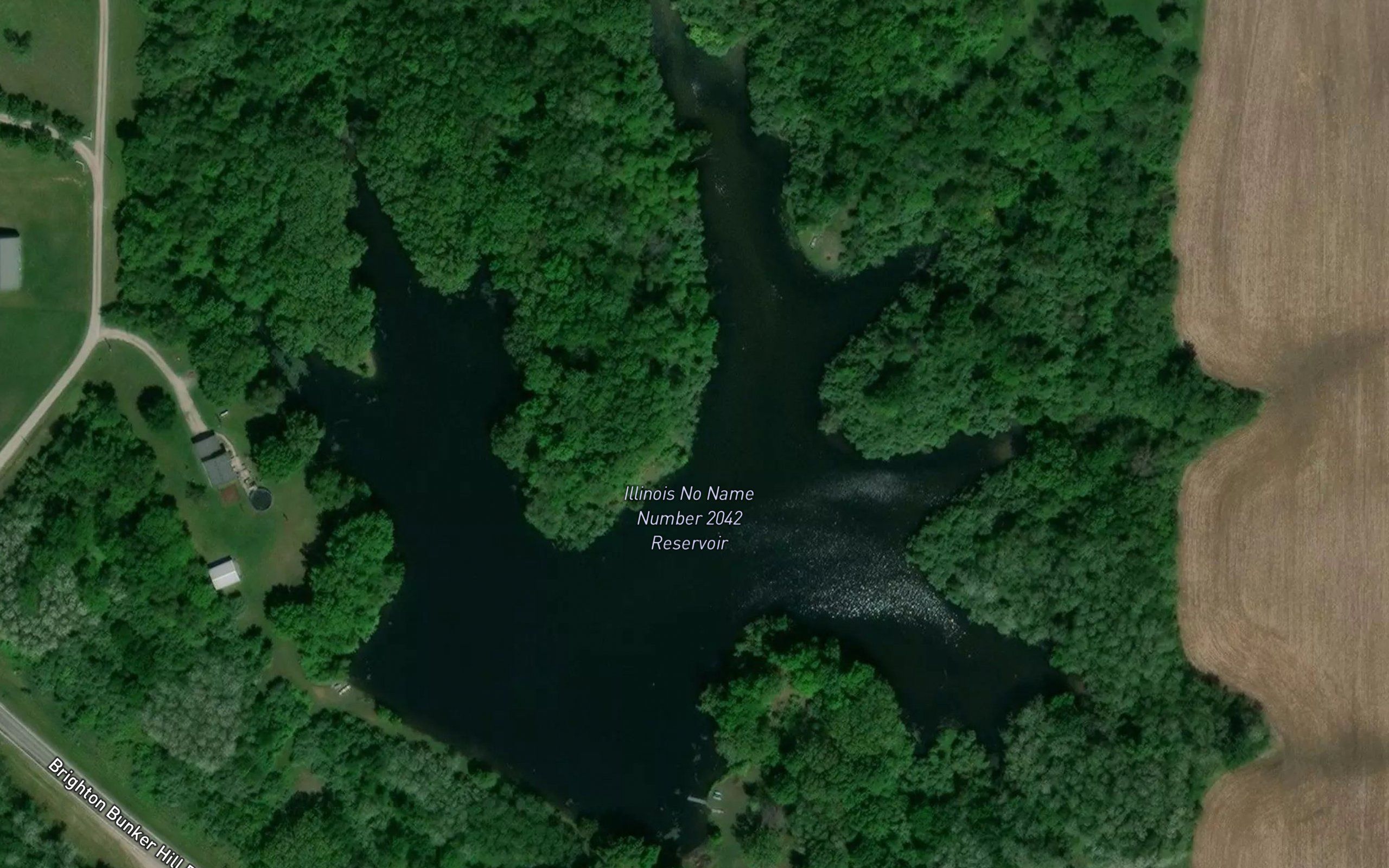 Illinois No Name Number 2042 Reservoir
