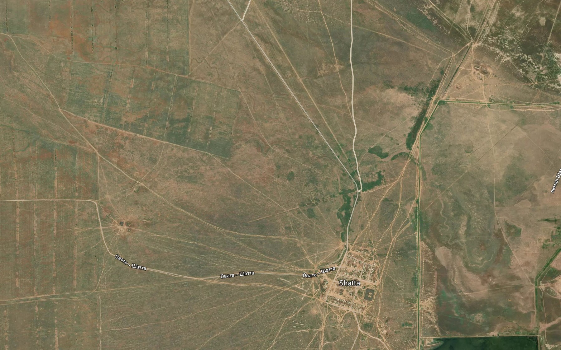 Satellite map of the Sadovaya