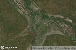 Satellite map of the Mousey Creek