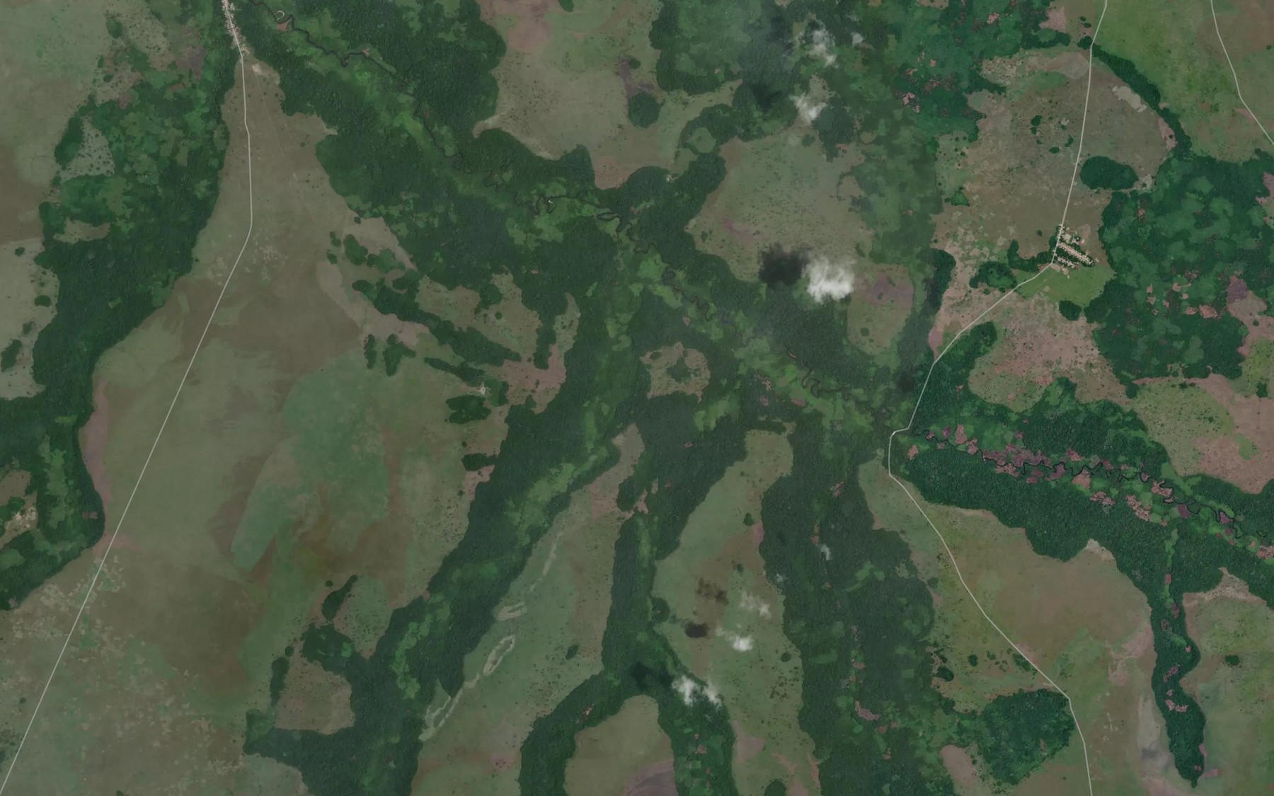 Satellite map of the Djembe