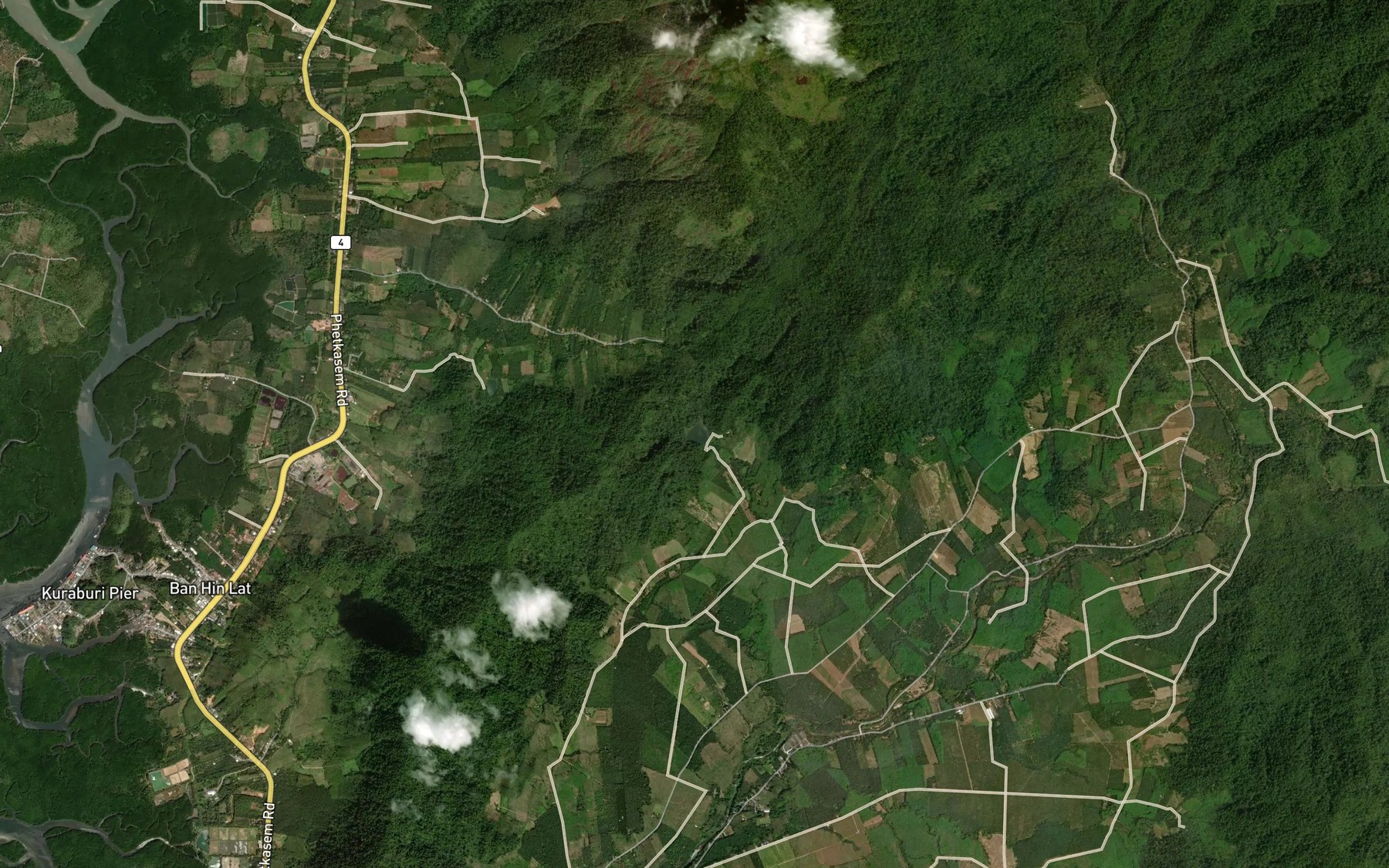 Satellite map of the Ang Kep Nam Khlong Soi