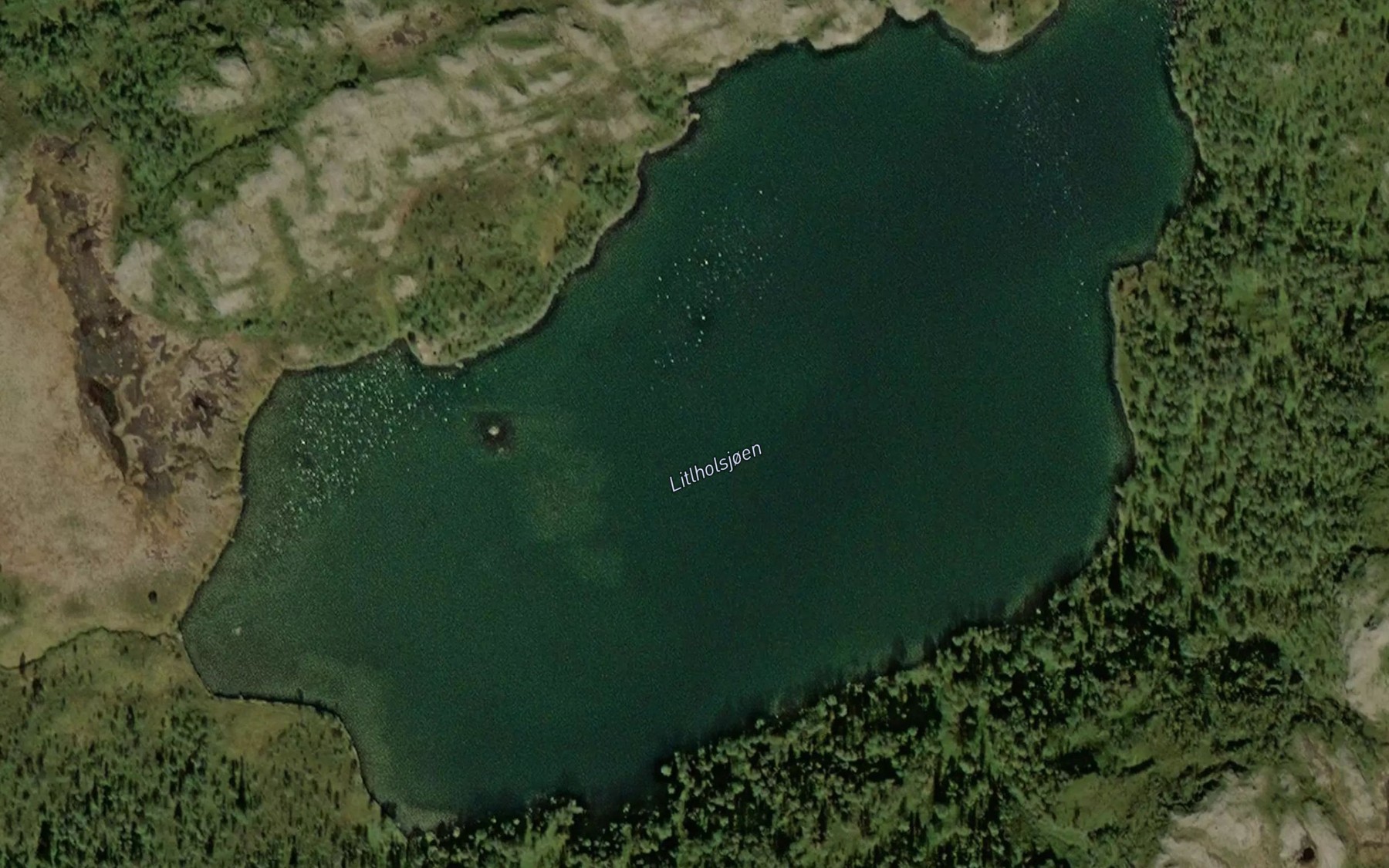 Satellite map of the Litholsjoen
