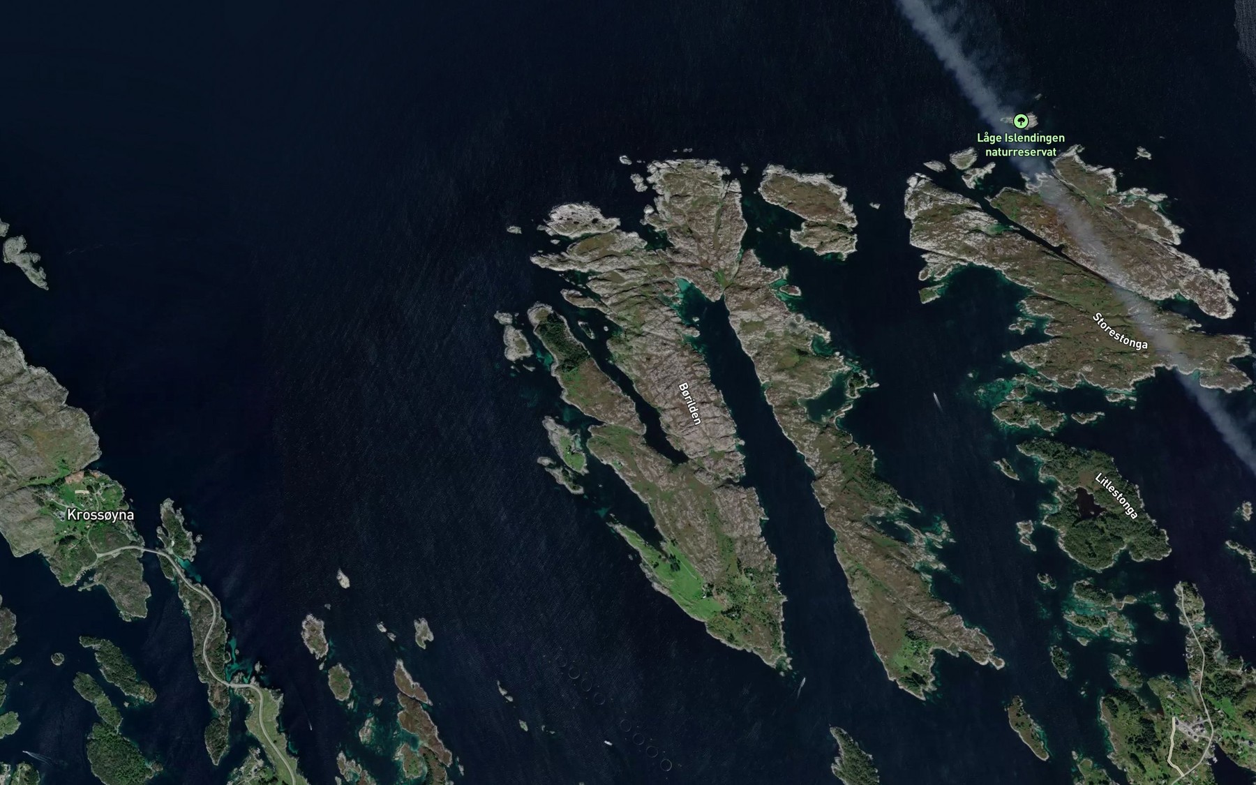 Satellite map of the Torvnesvagen