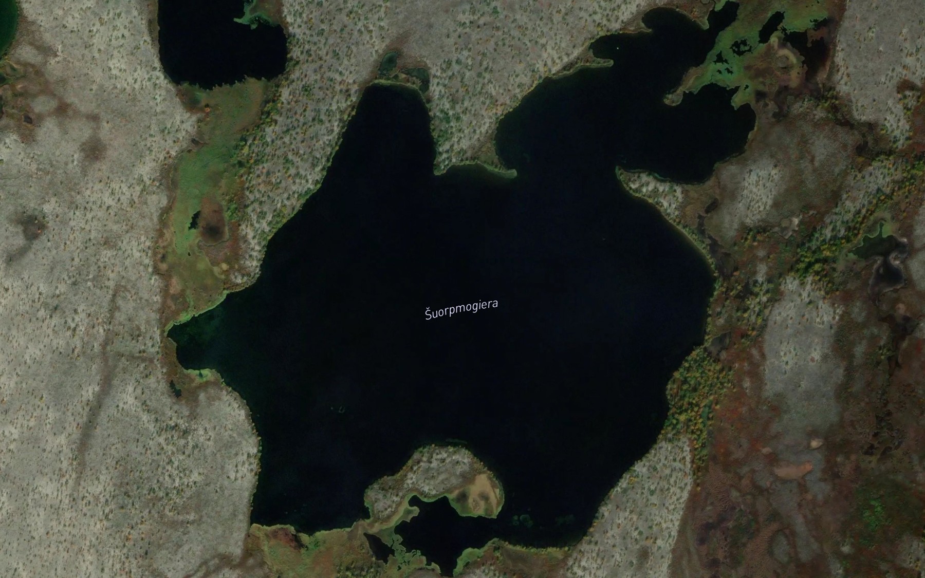 Satellite map of the Suorbmugiera