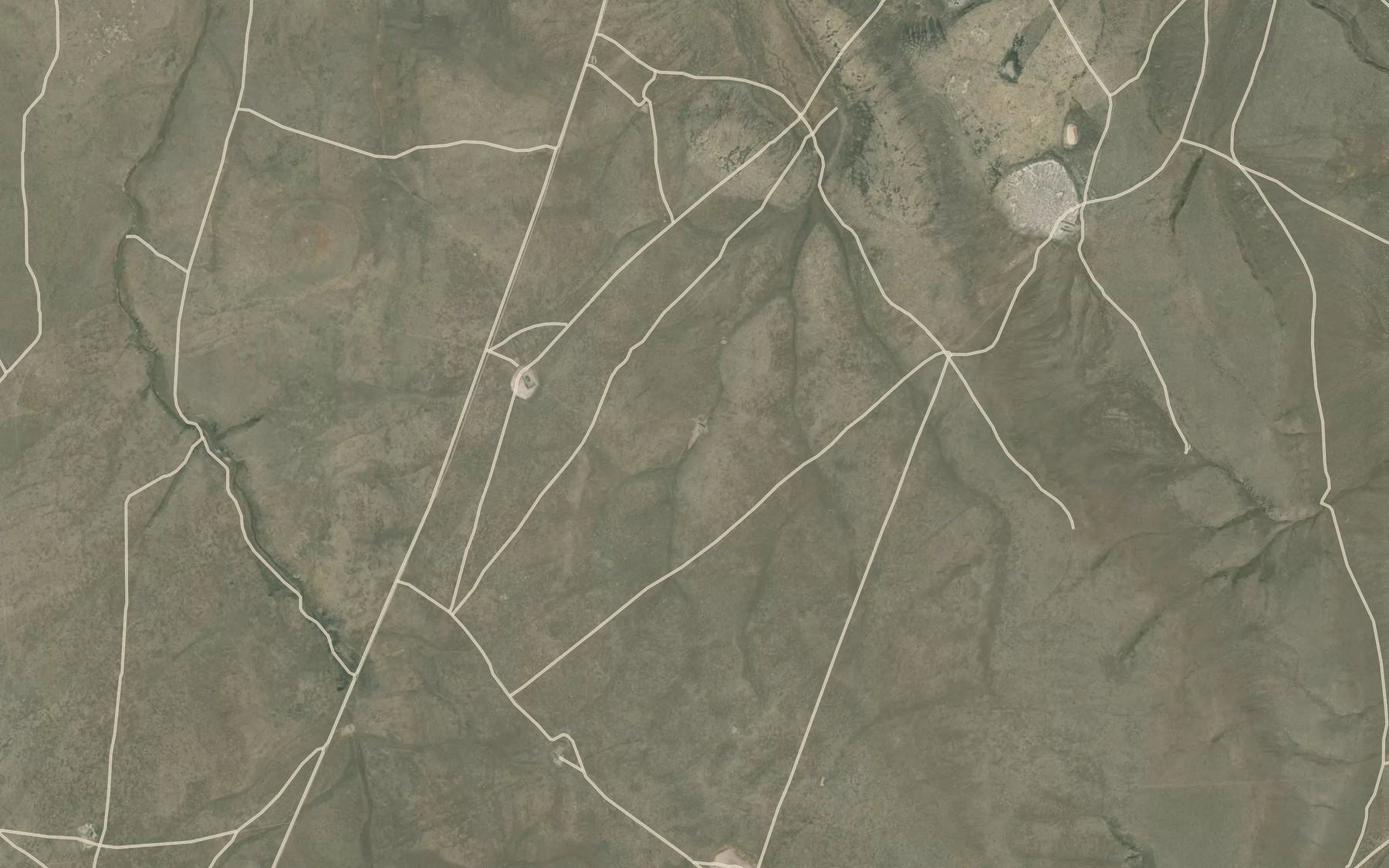 Satellite map of the Rehab Reservoir