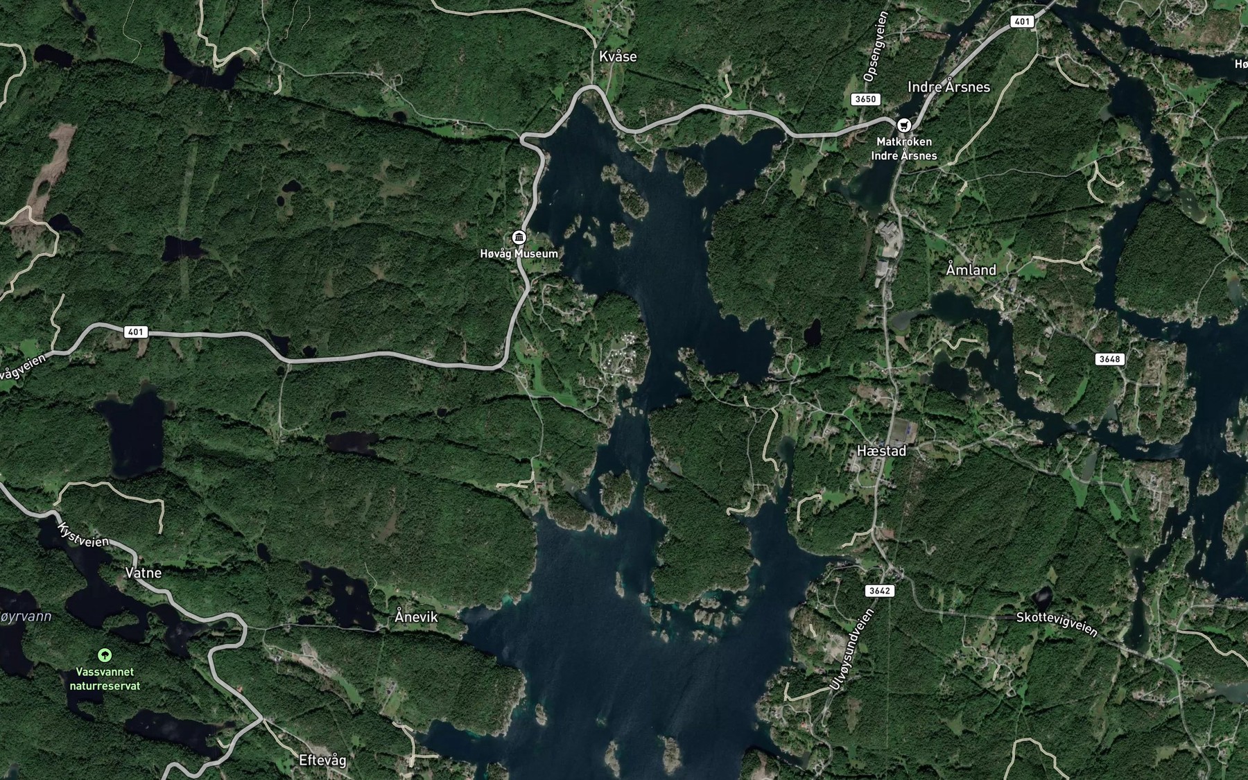 Satellite map of the Somsviga