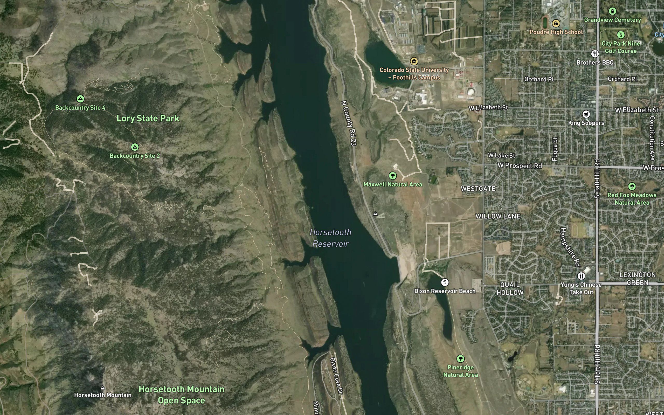 Horsetooth Reservoir