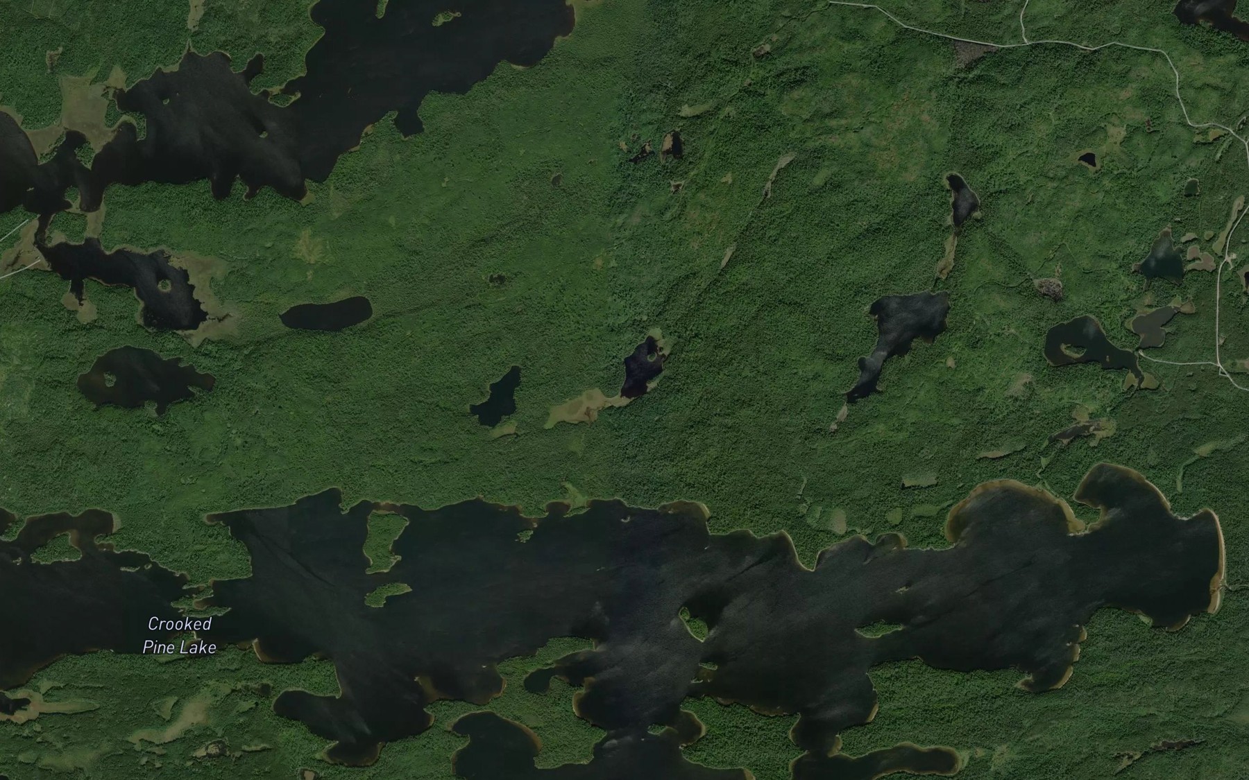 Satellite map of the The Pothole