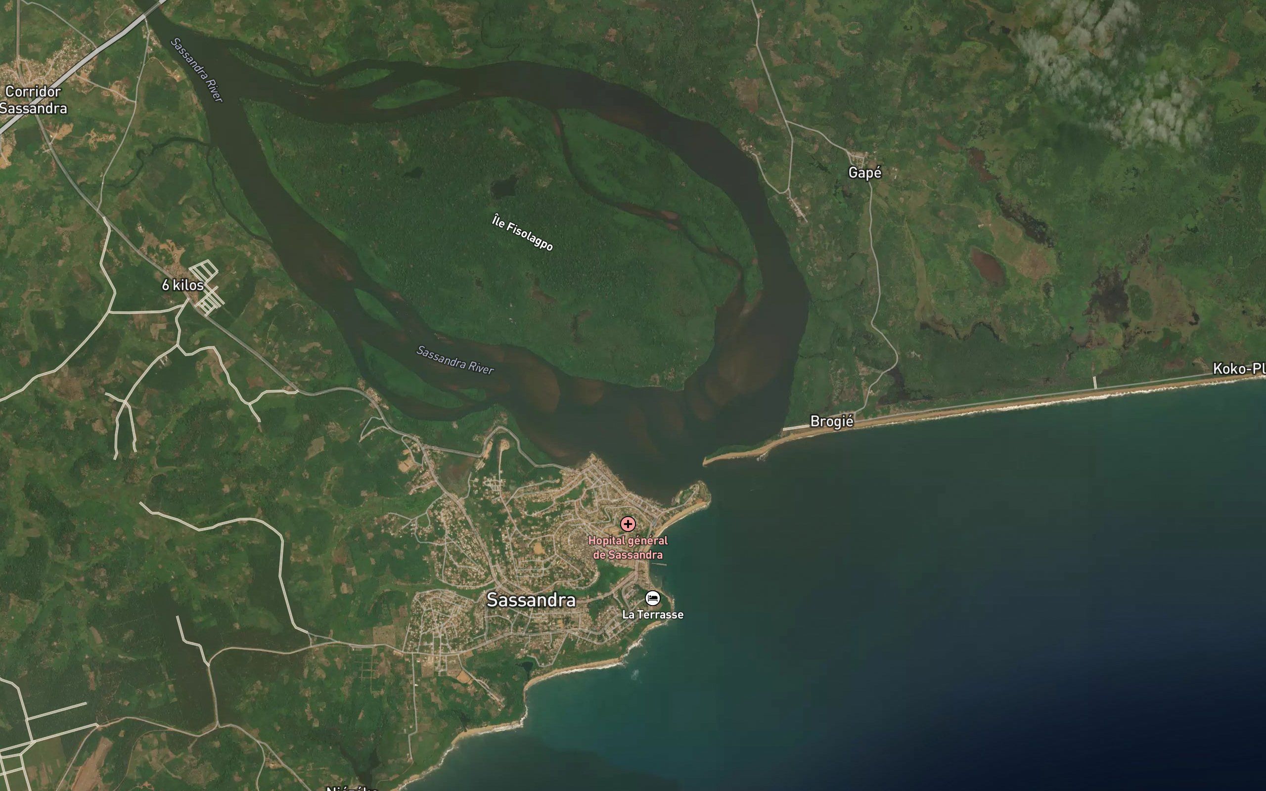 Mouillage de Sassandra