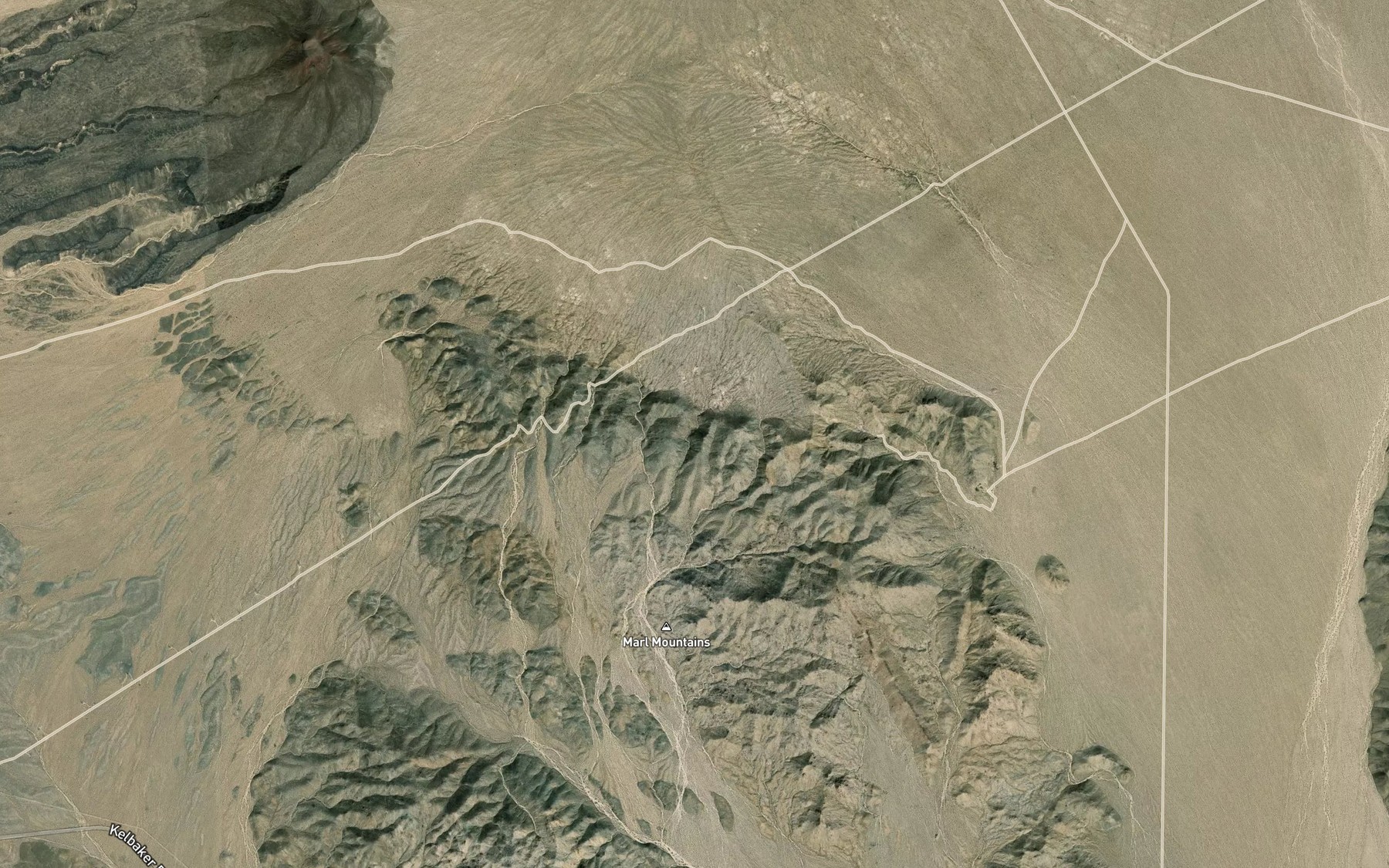 Satellite map of the Sheep Spring