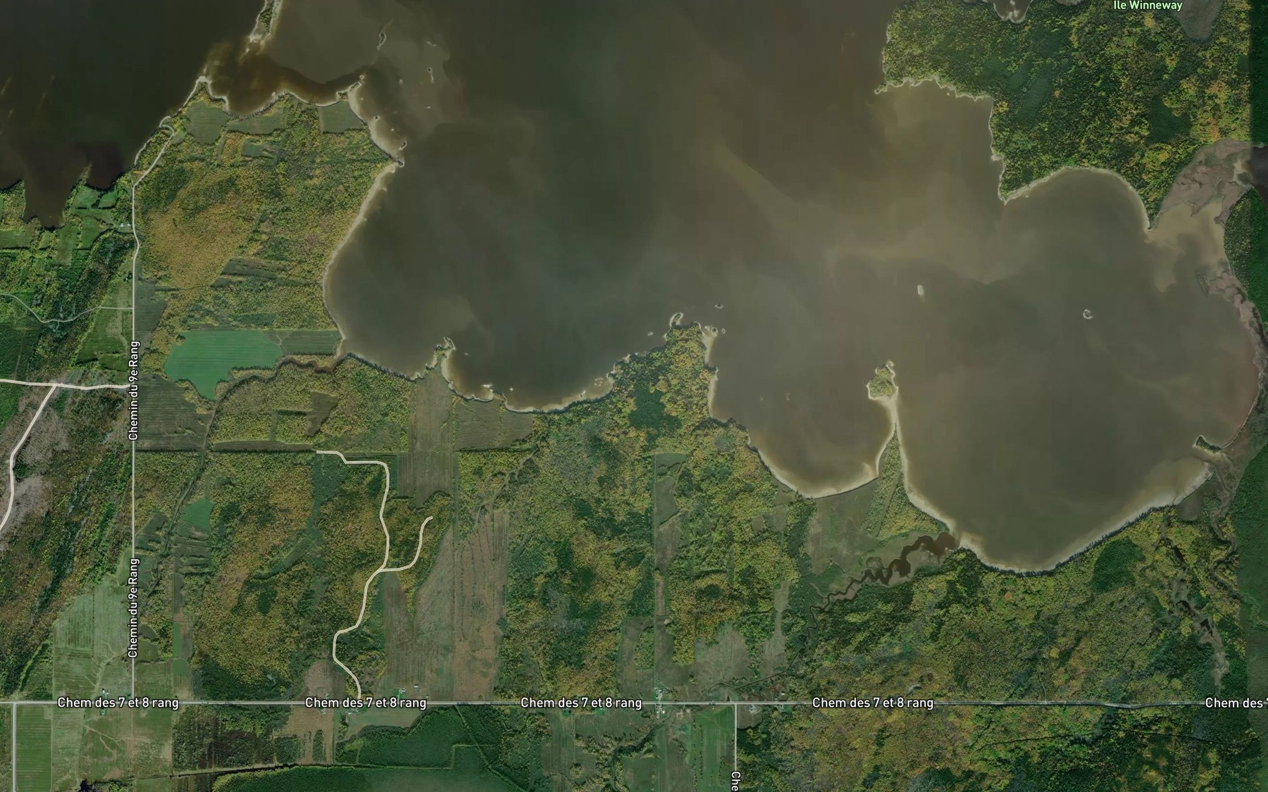 Satellite map of the Cours d'eau Bray