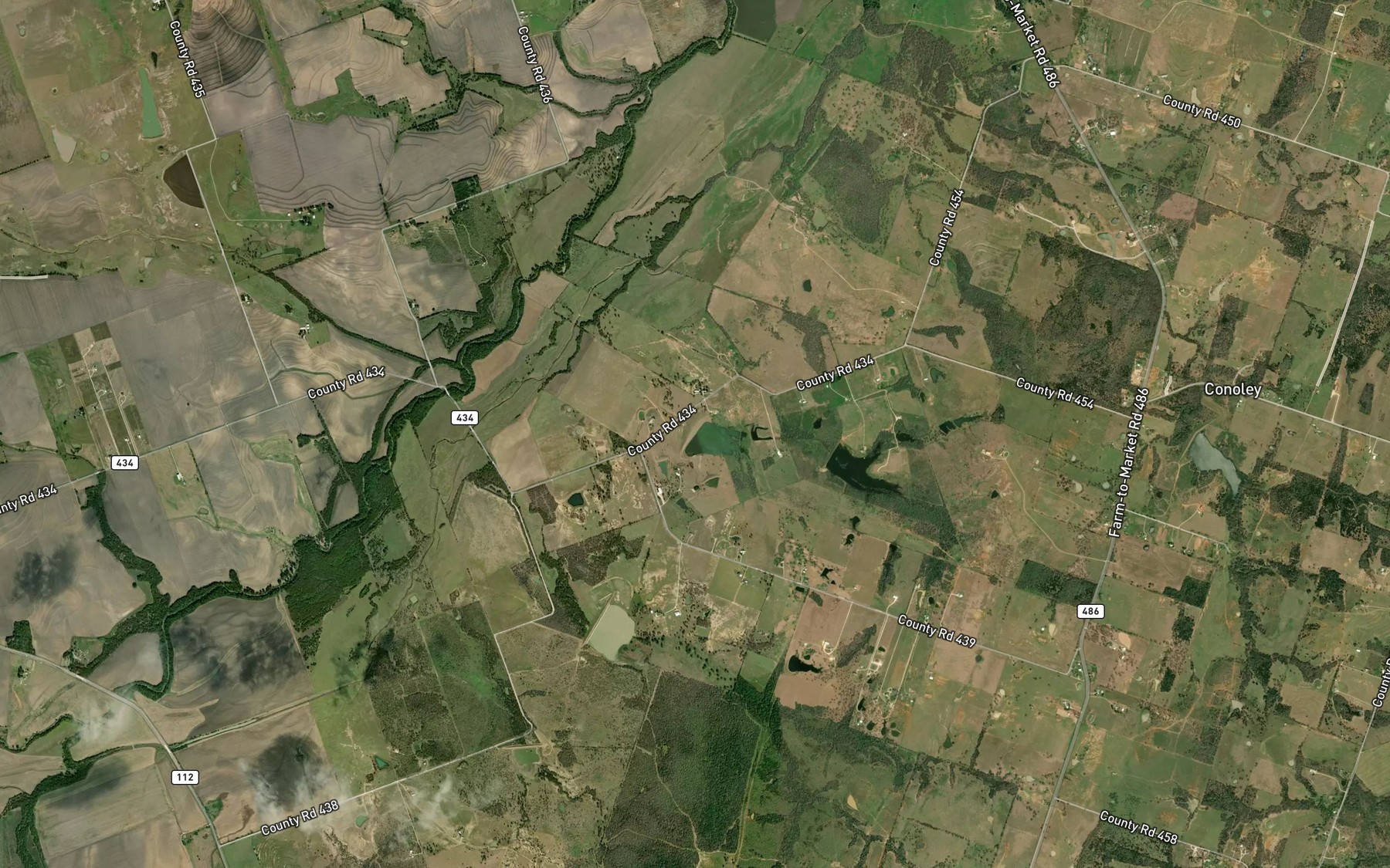 Satellite map of the Site Number Twentythree