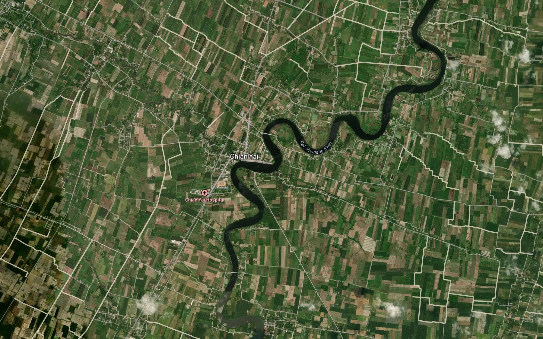 Satellite map of the Khlong Mai