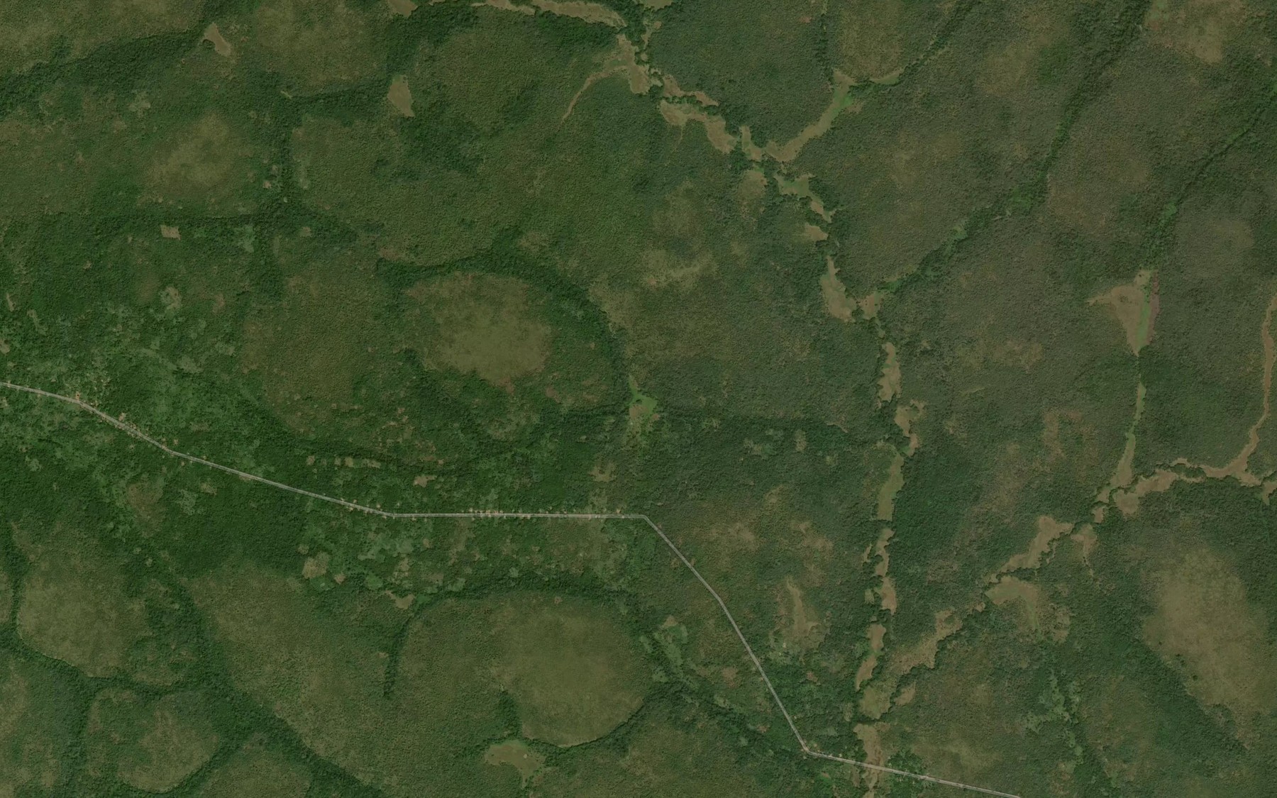 Satellite map of the Nakpudu
