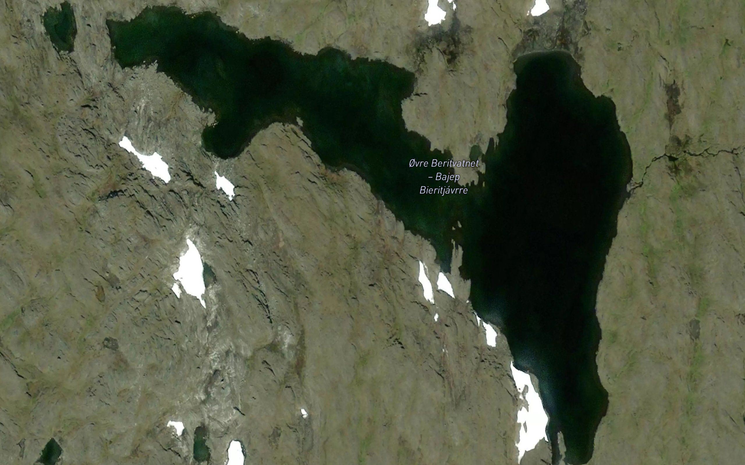 Beritvatnet,ovre
