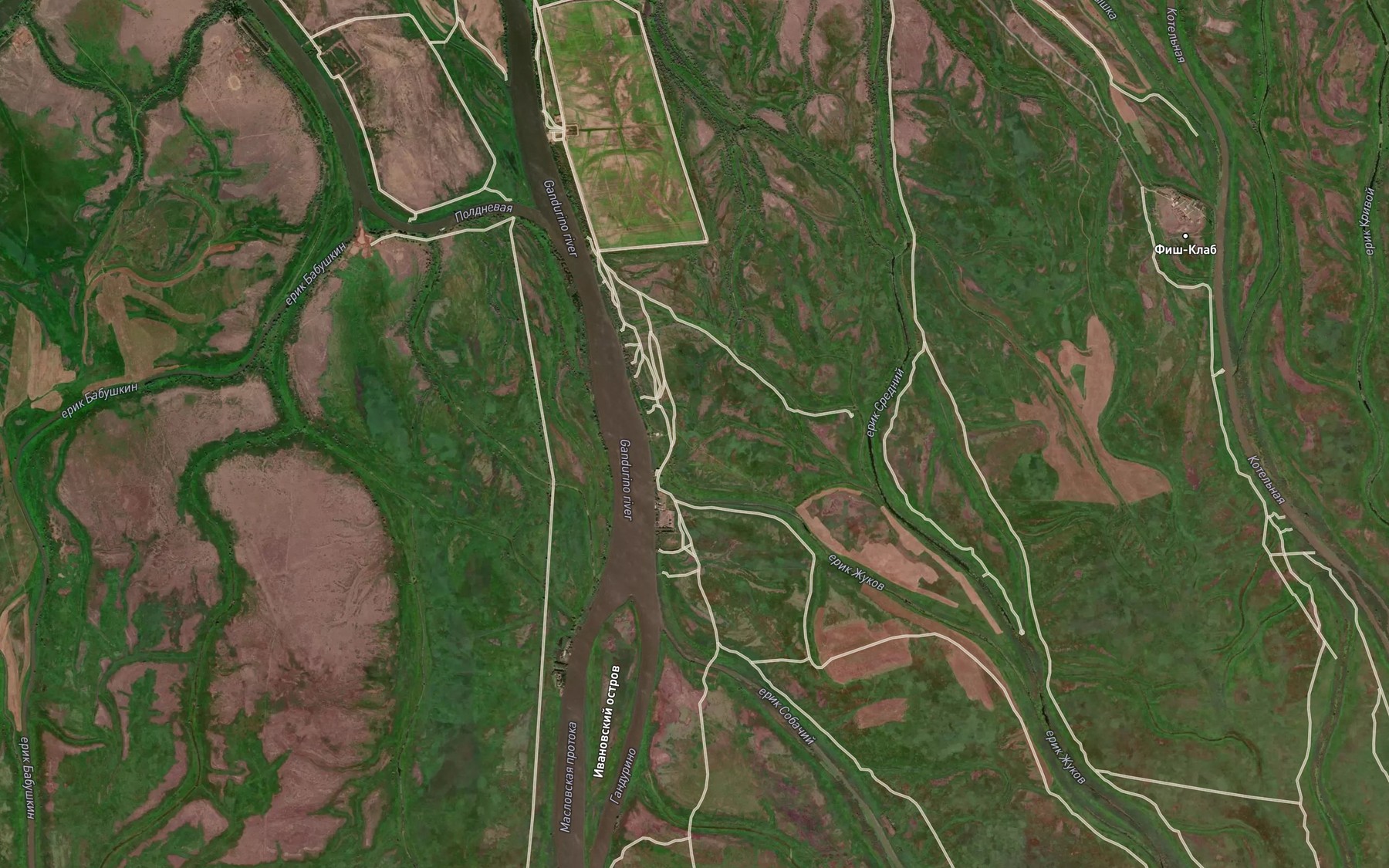 Satellite map of the Tonya Krasnaya