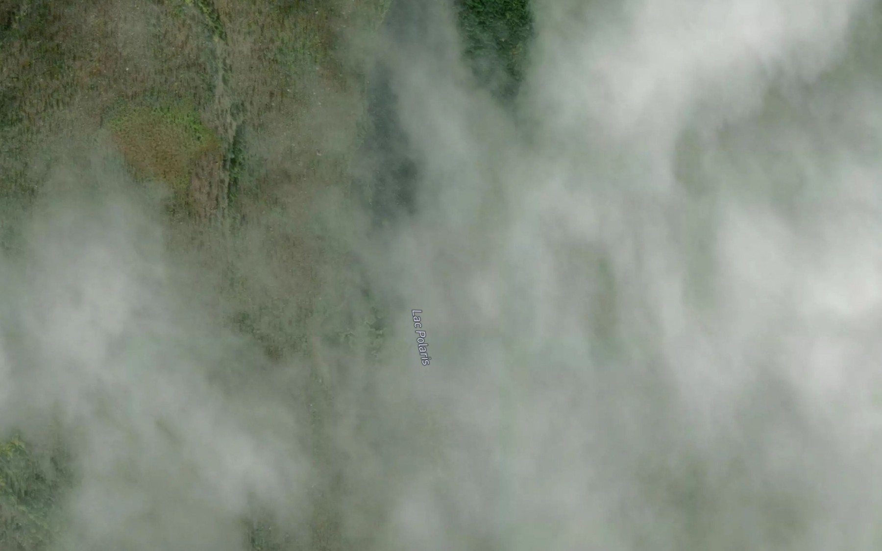 Satellite map of the Lac Polaris