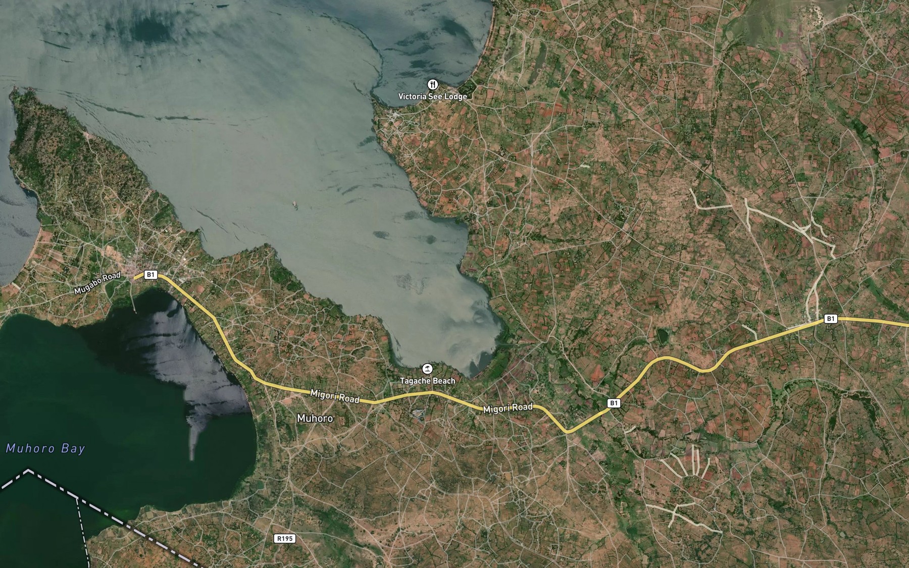 Satellite map of the Ratieng