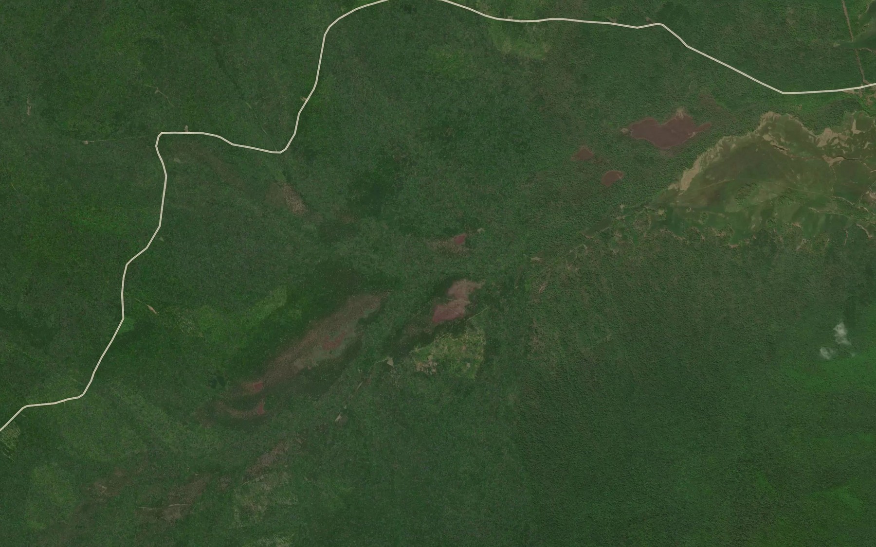 Satellite map of the Khreymanov